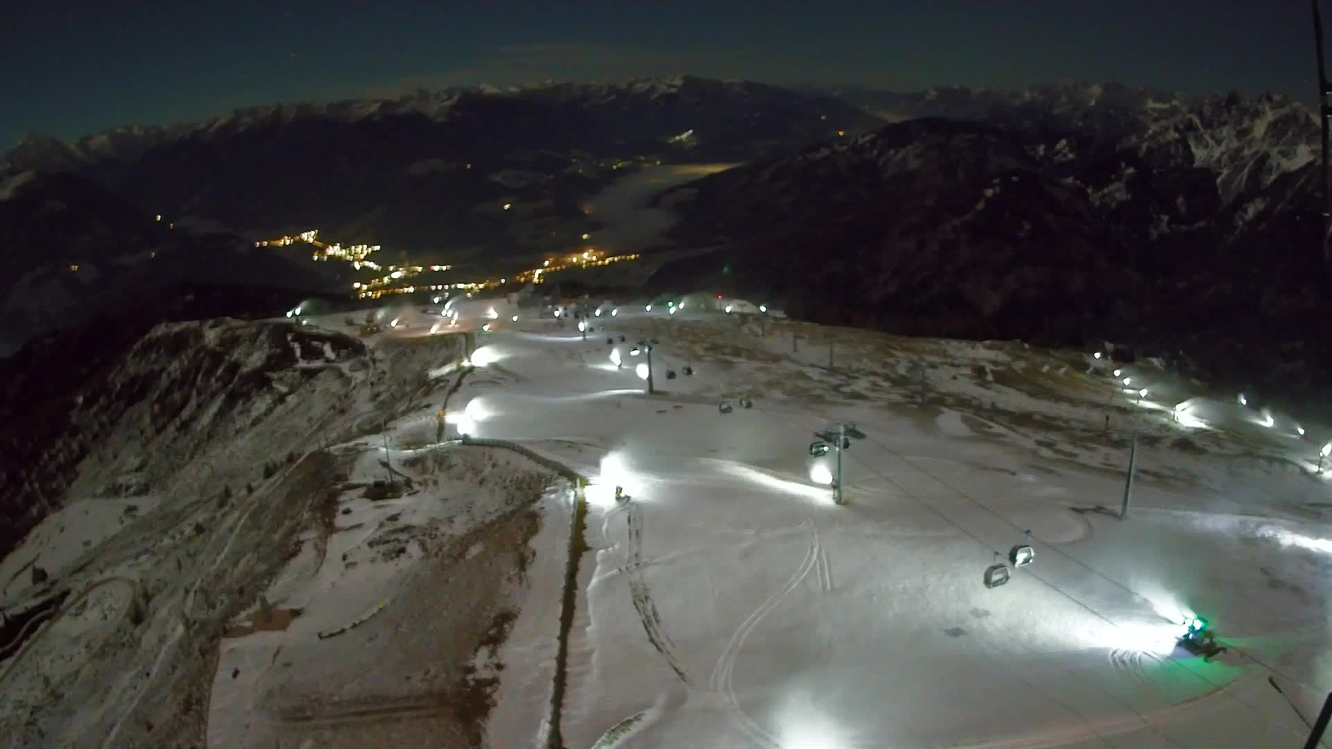 Kronplatz-Gipfel | Blick nach Olang – Valdaora