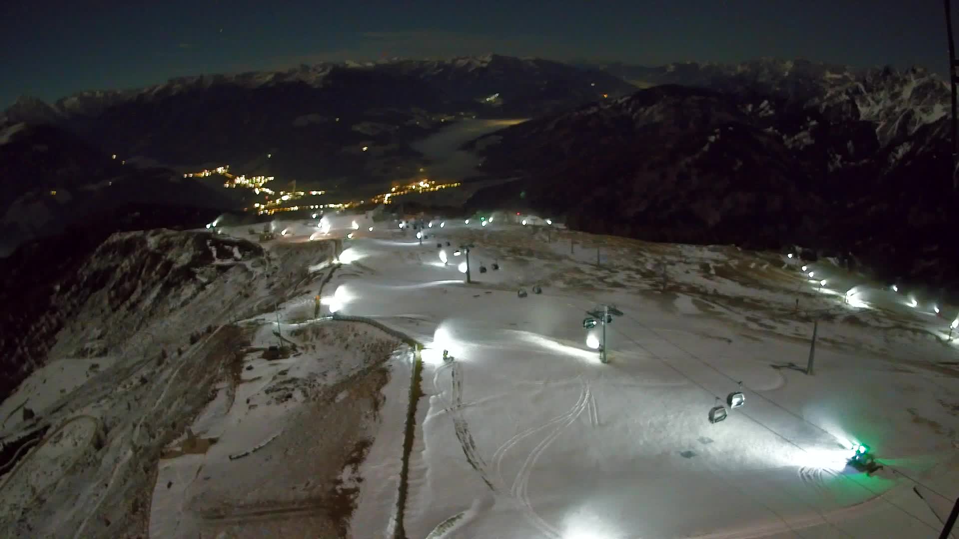 Kronplatz-Gipfel | Blick nach Olang – Valdaora