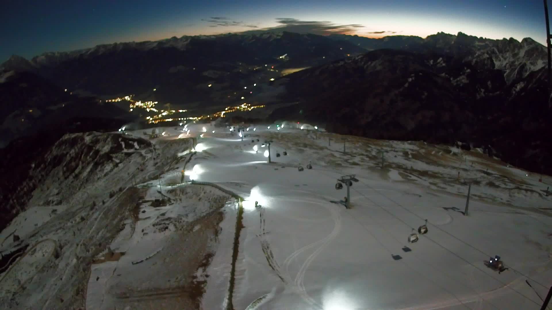 Kronplatz vrh | pogled na Valdaoro – Olang