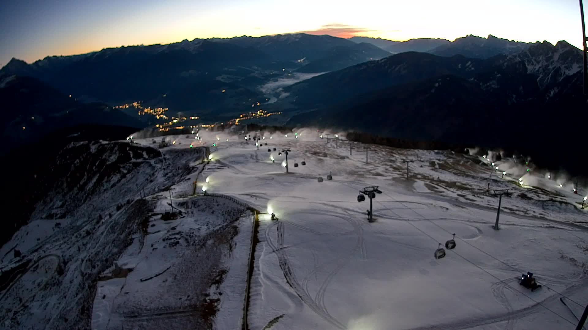 Kronplatz vrh | pogled na Valdaoro – Olang