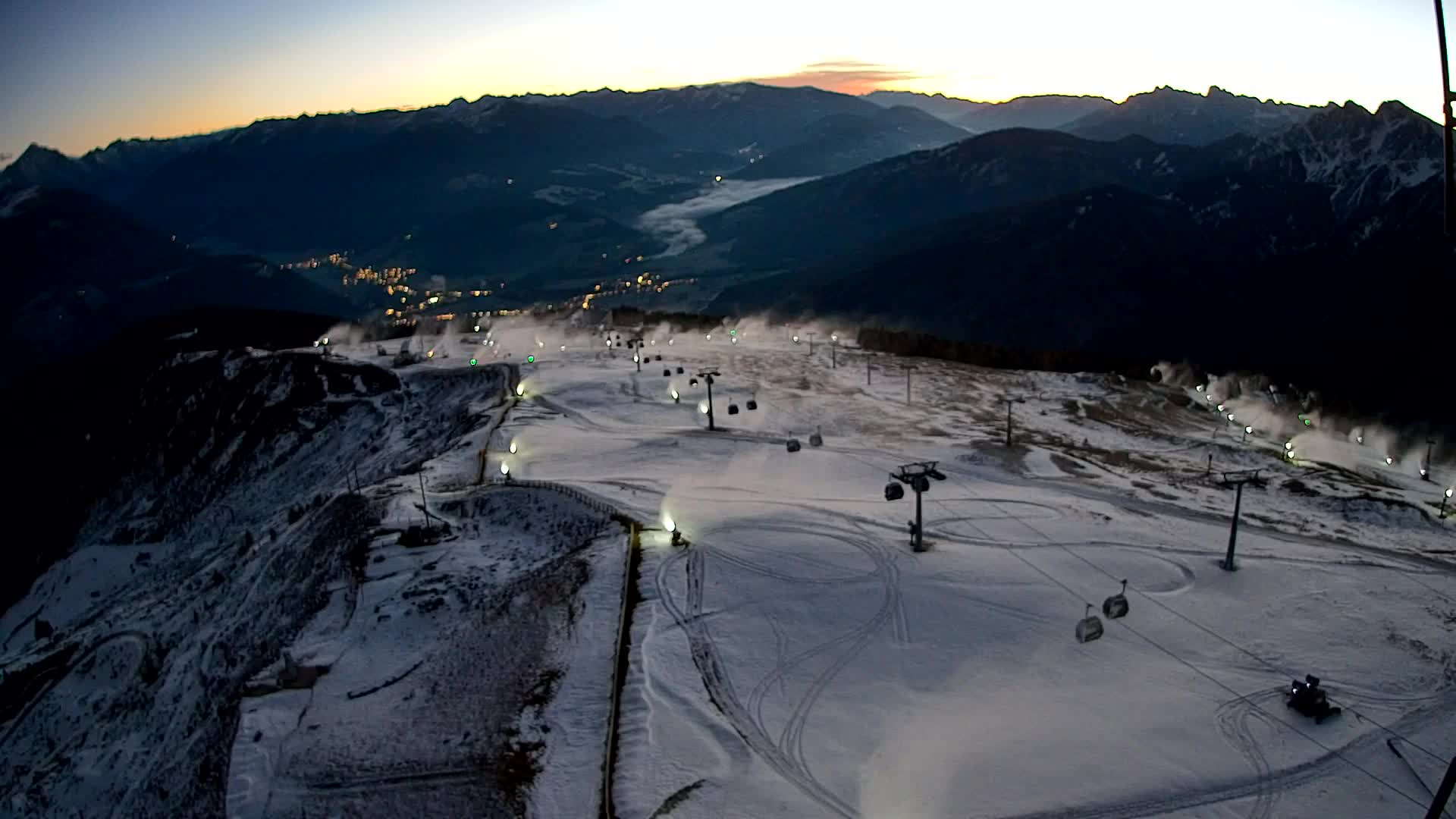 Kronplatz vrh | pogled na Valdaoro – Olang