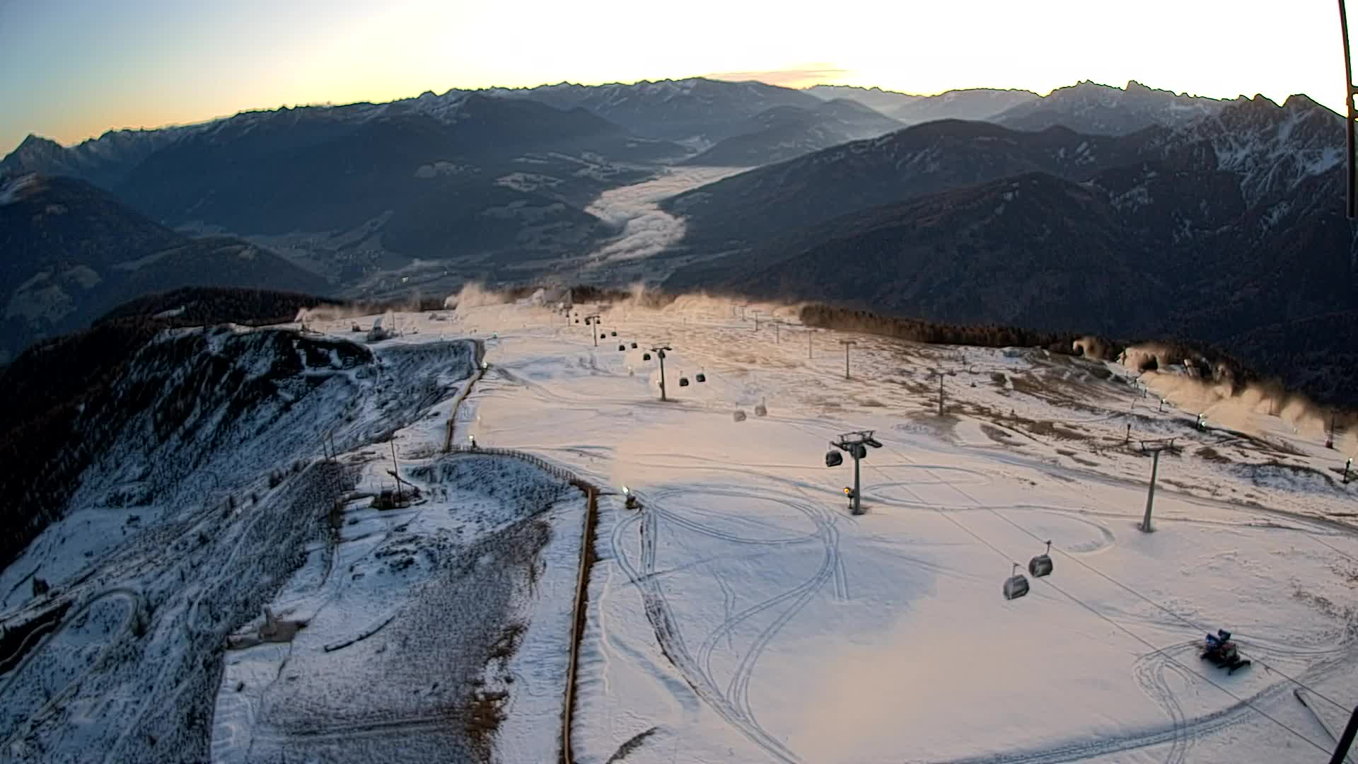 Kronplatz vrh | pogled na Valdaoro – Olang