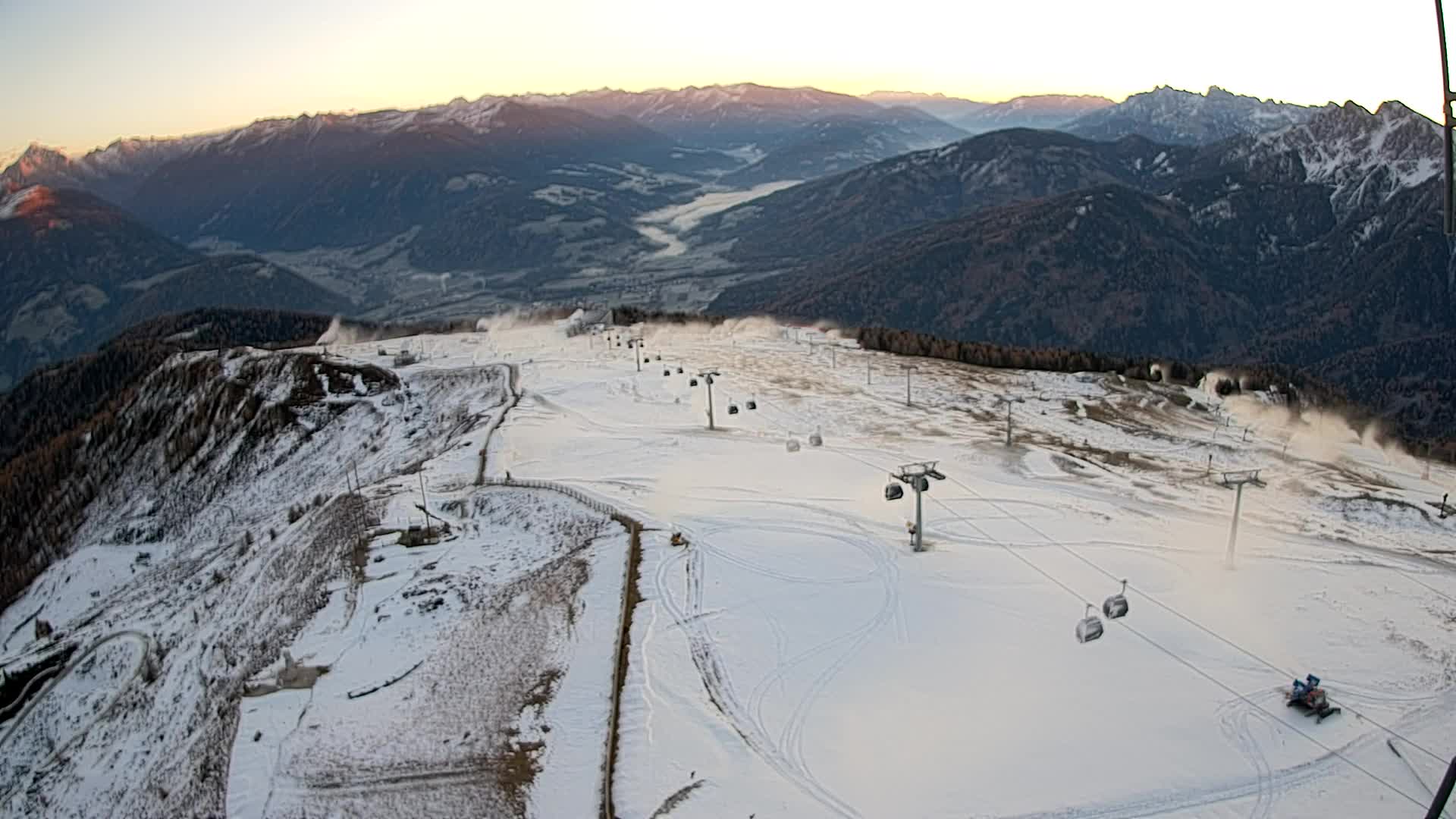 Sommet du Kronplatz | vue sur Valdaora – Olang