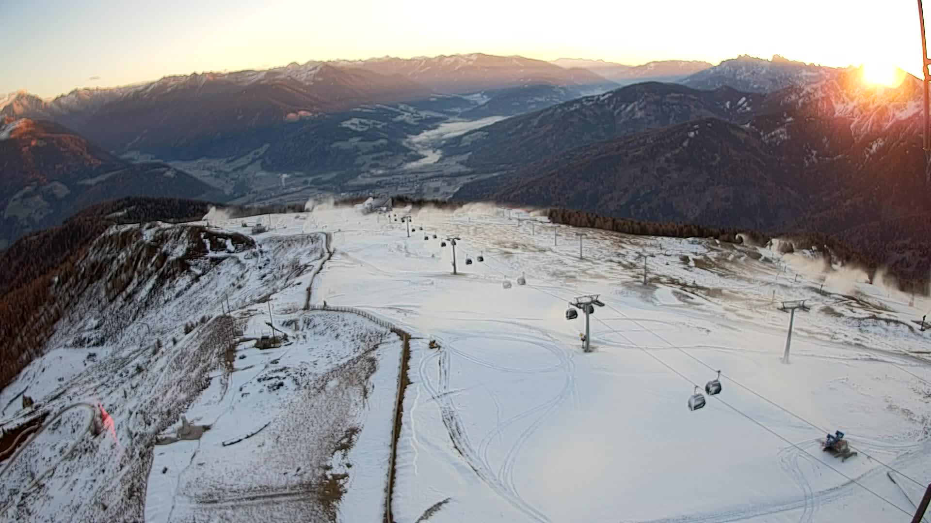 Cima Kronplatz | vista a Valdaora – Olang