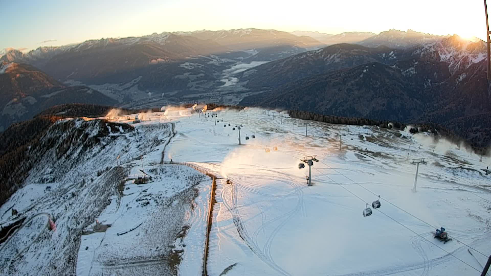 Kronplatz vrh | pogled na Valdaora – Olang