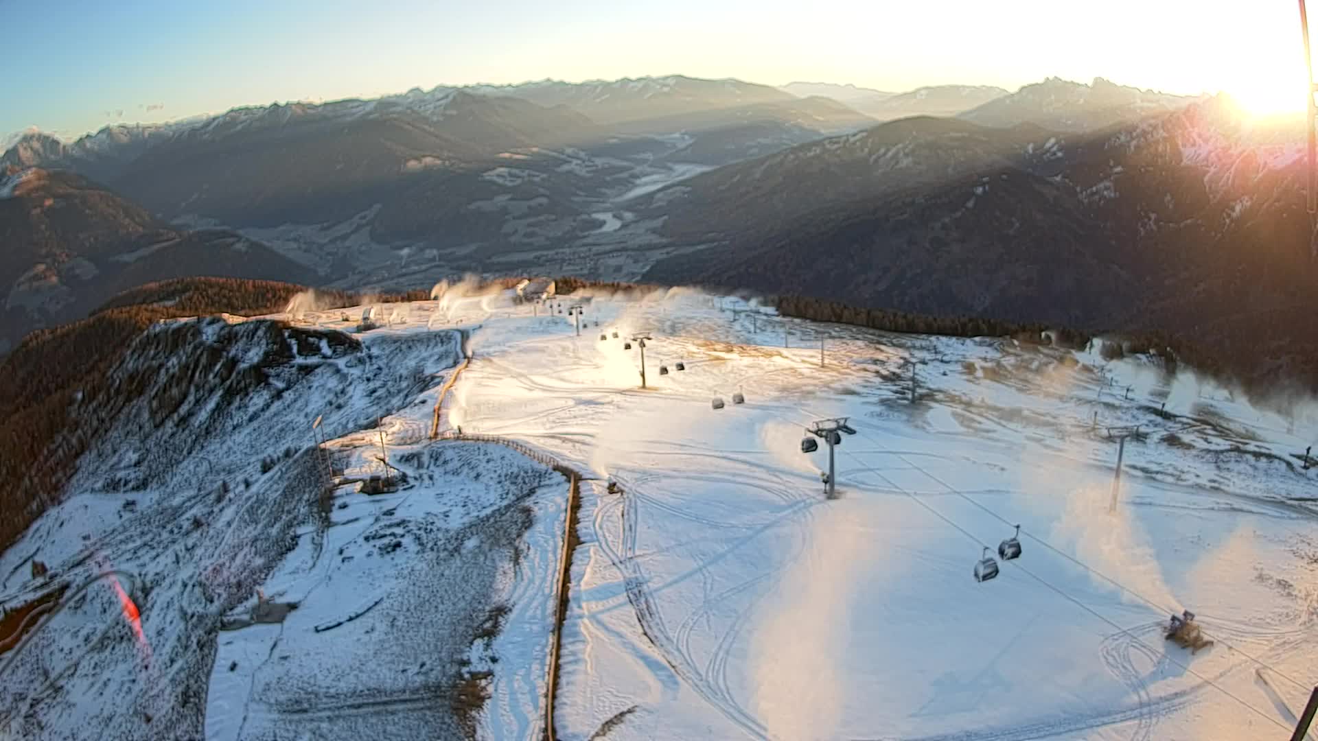 Cima Kronplatz | vista a Valdaora – Olang