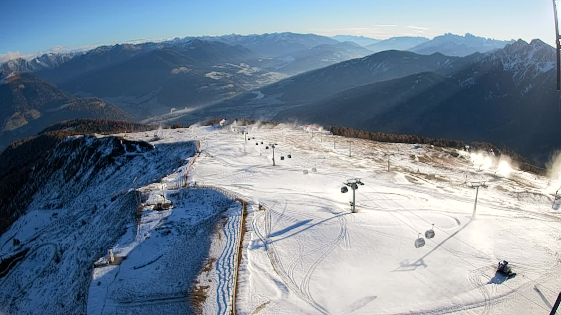 Sommet du Kronplatz | vue sur Valdaora – Olang