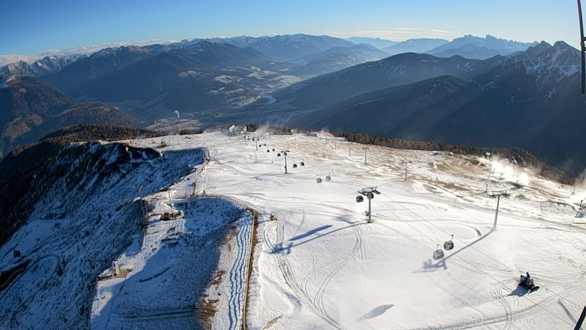 Cima Kronplatz | vista a Valdaora – Olang