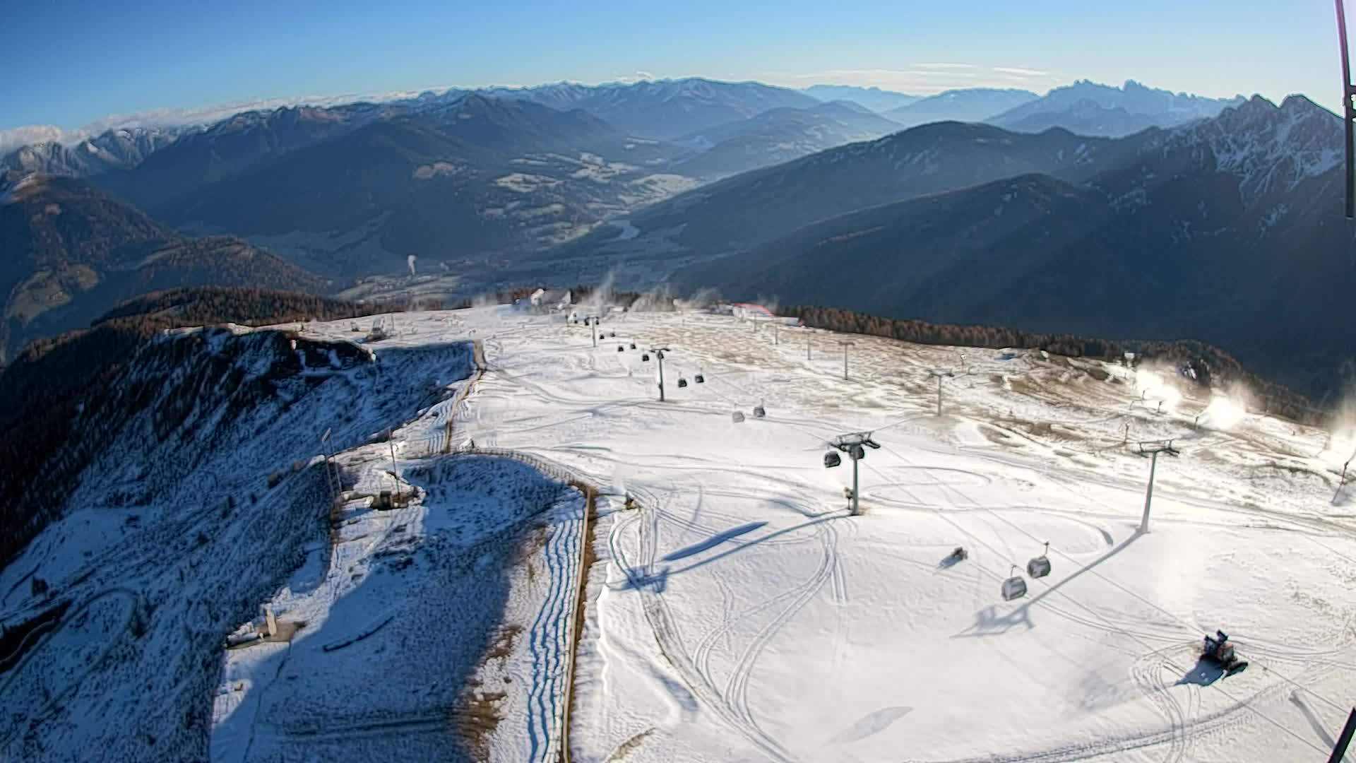 Kronplatz vrh | pogled na Valdaora – Olang