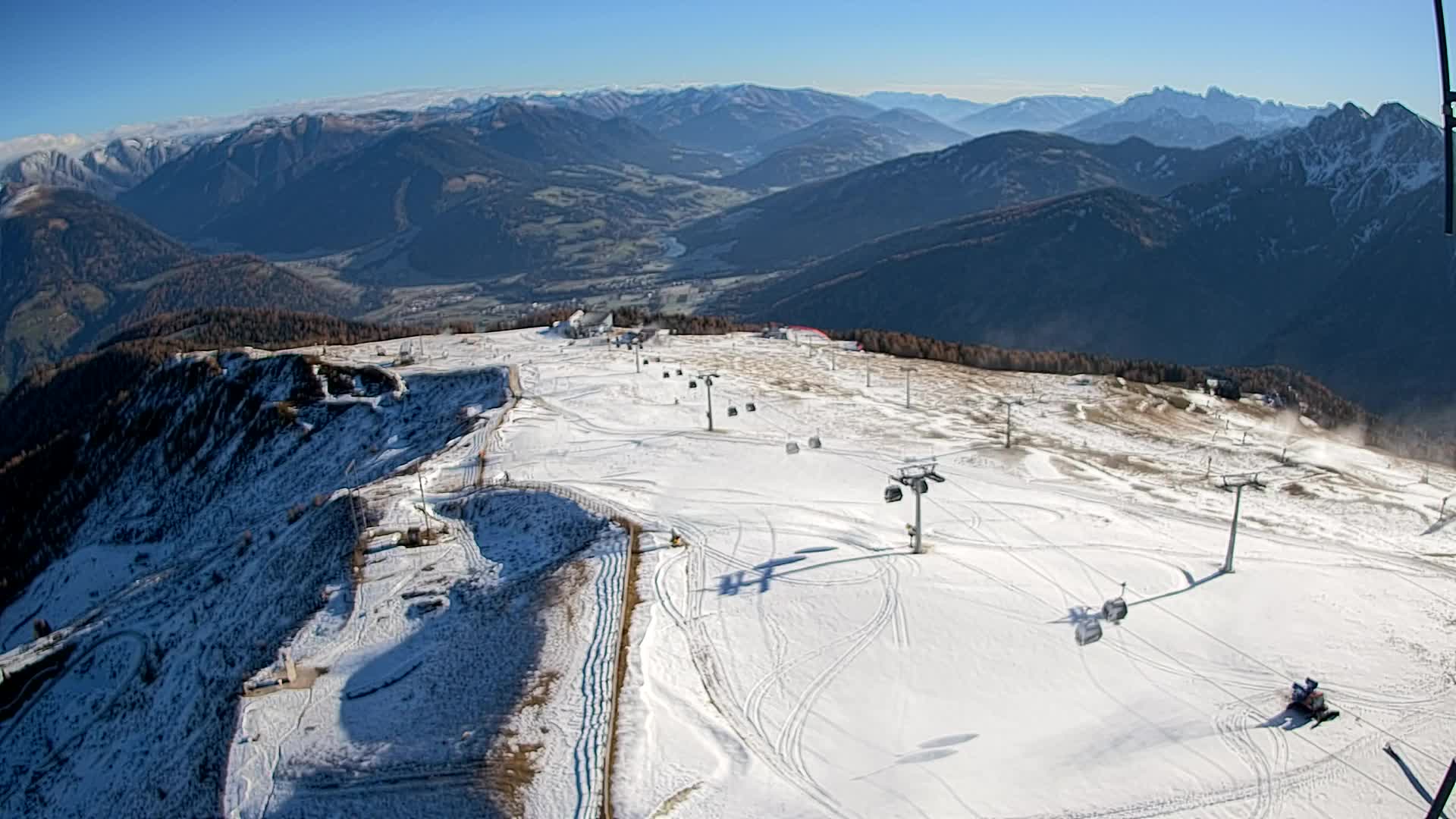 Sommet du Kronplatz | vue sur Valdaora – Olang