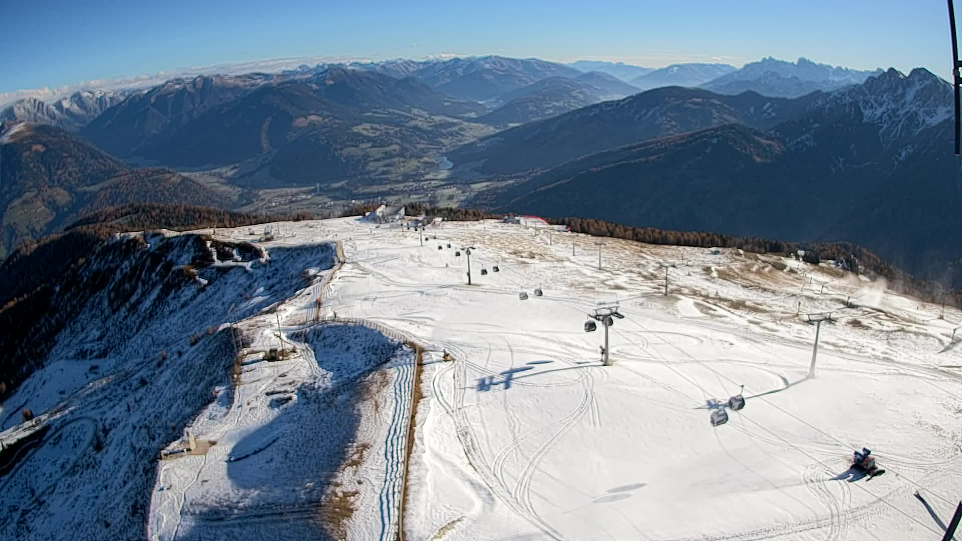 Sommet du Kronplatz | vue sur Valdaora – Olang