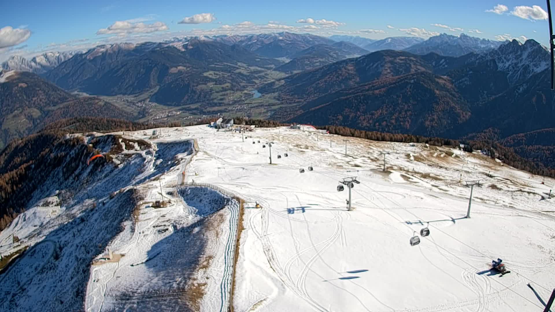 Kronplatz vrh | pogled na Valdaora – Olang