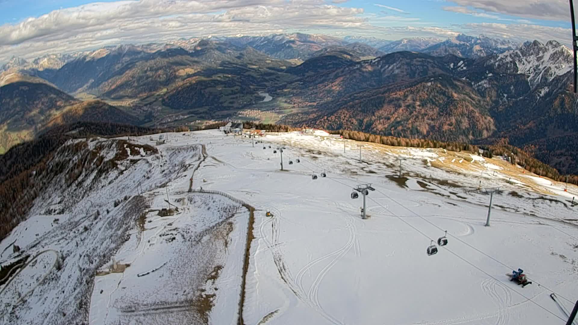 Kronplatz vrh | pogled na Valdaoro – Olang