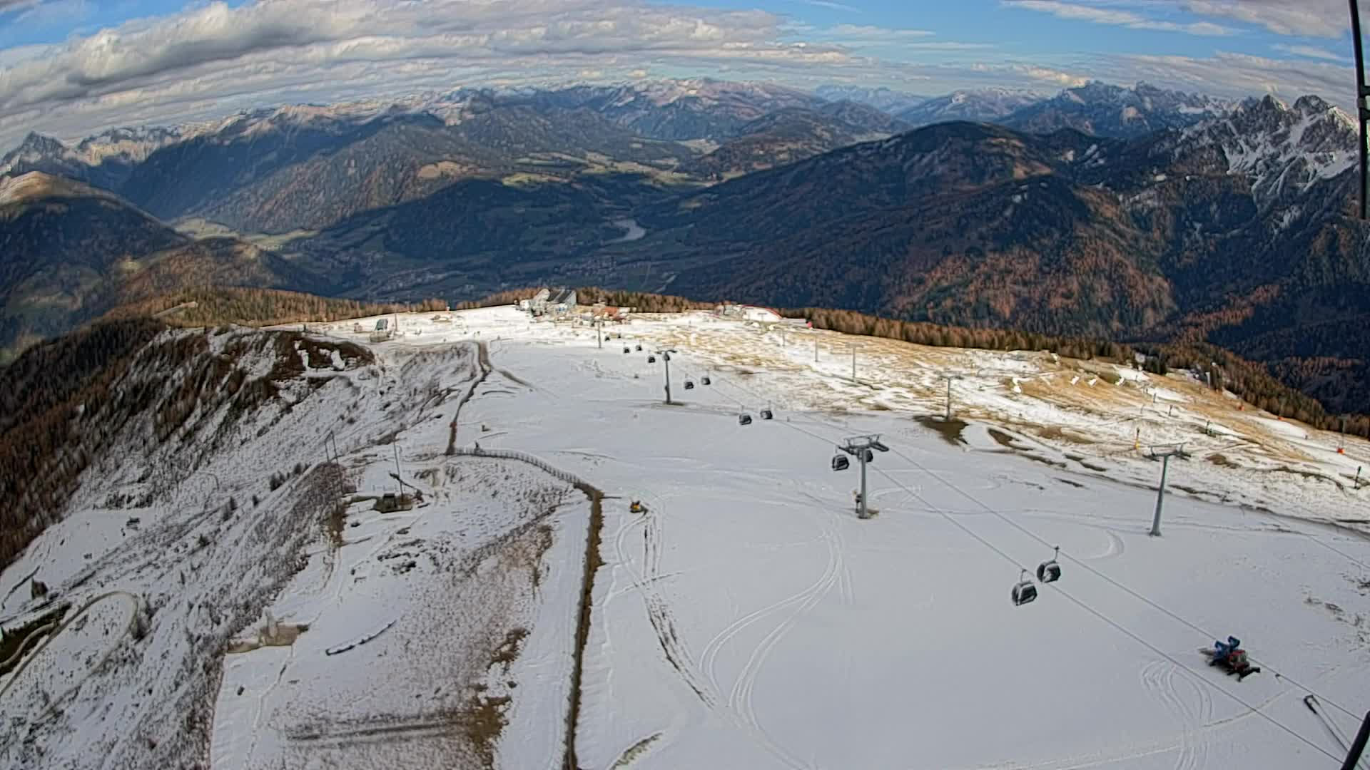 Sommet du Kronplatz | vue sur Valdaora – Olang