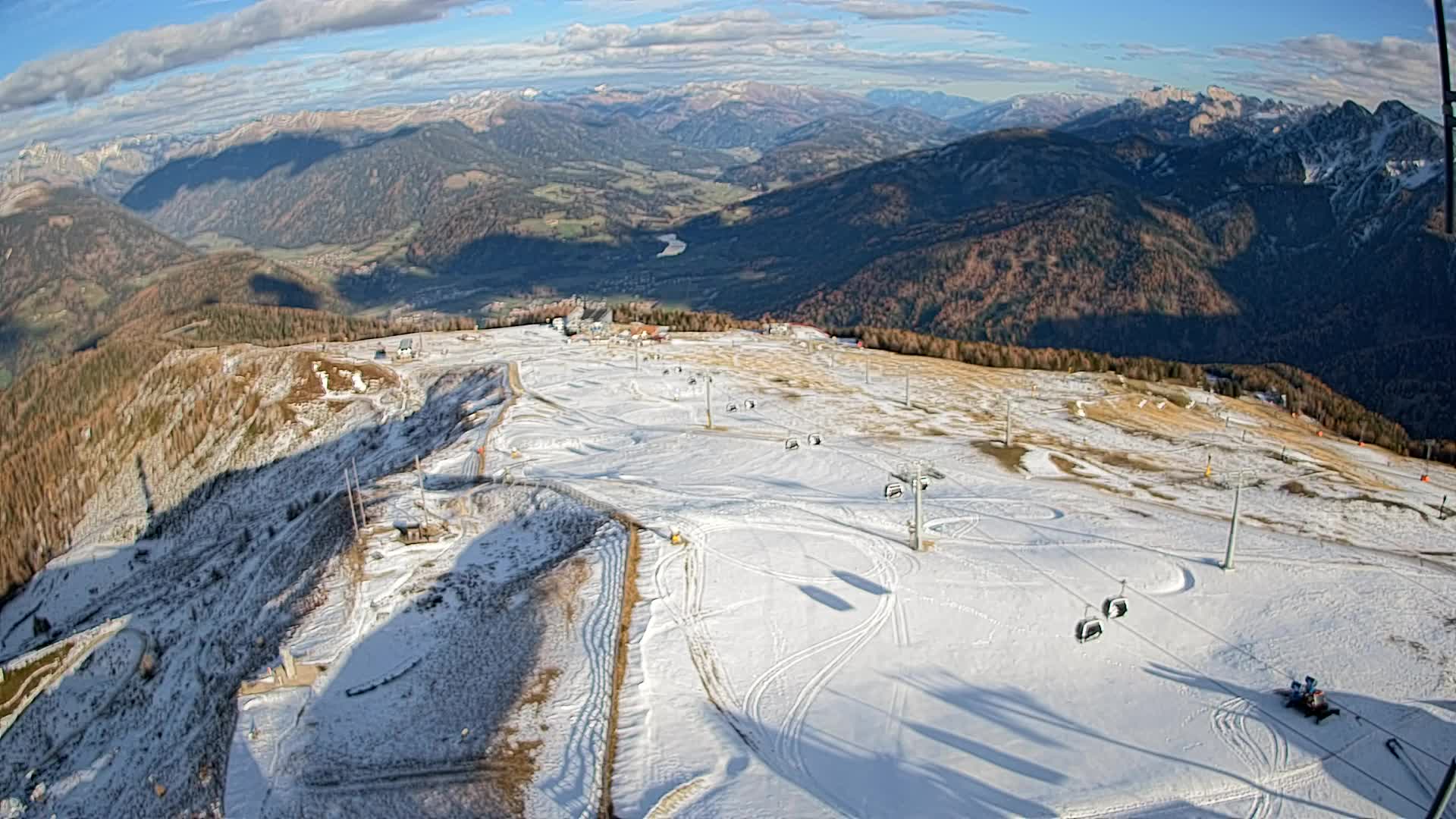 Kronplatz vrh | pogled na Valdaora – Olang