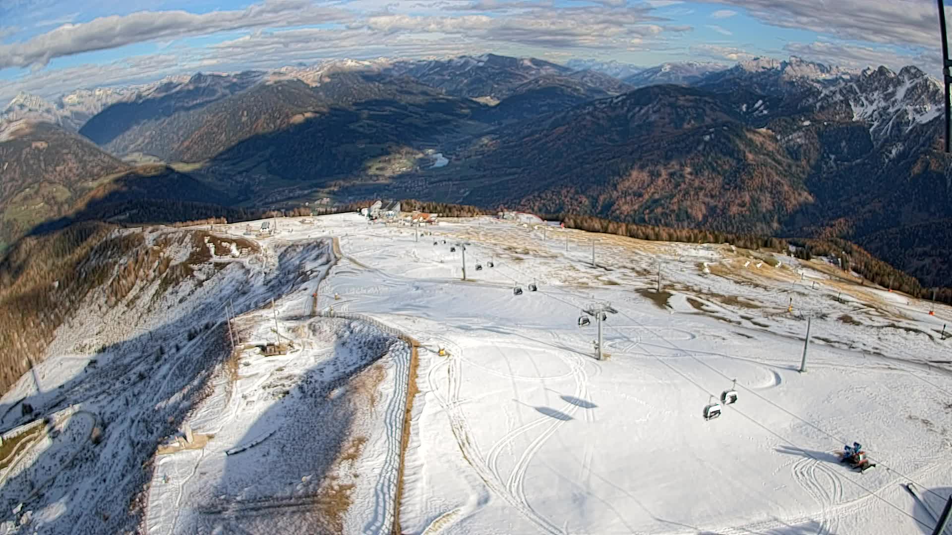 Sommet du Kronplatz | vue sur Valdaora – Olang