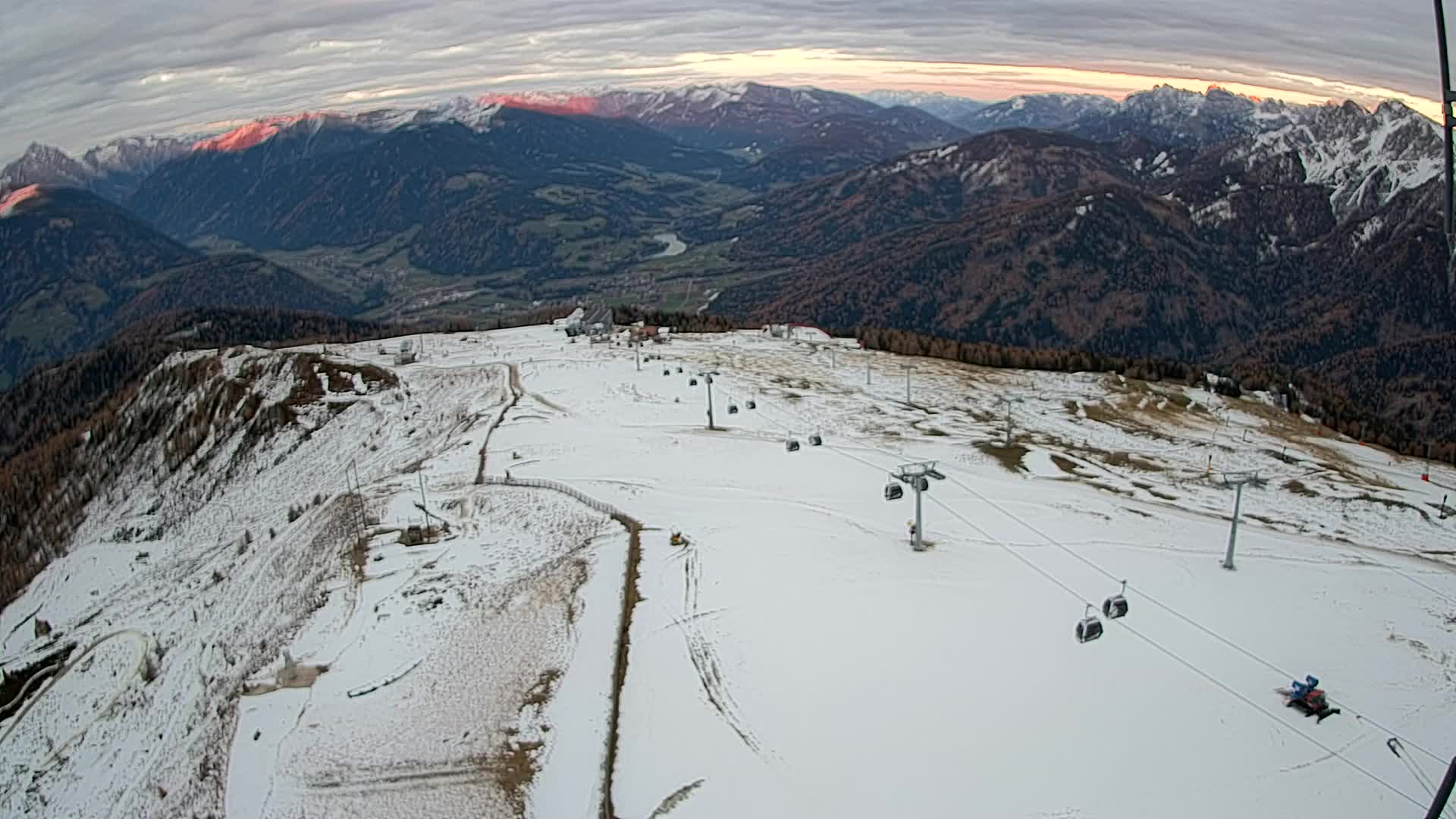 Kronplatz vrh | pogled na Valdaoro – Olang
