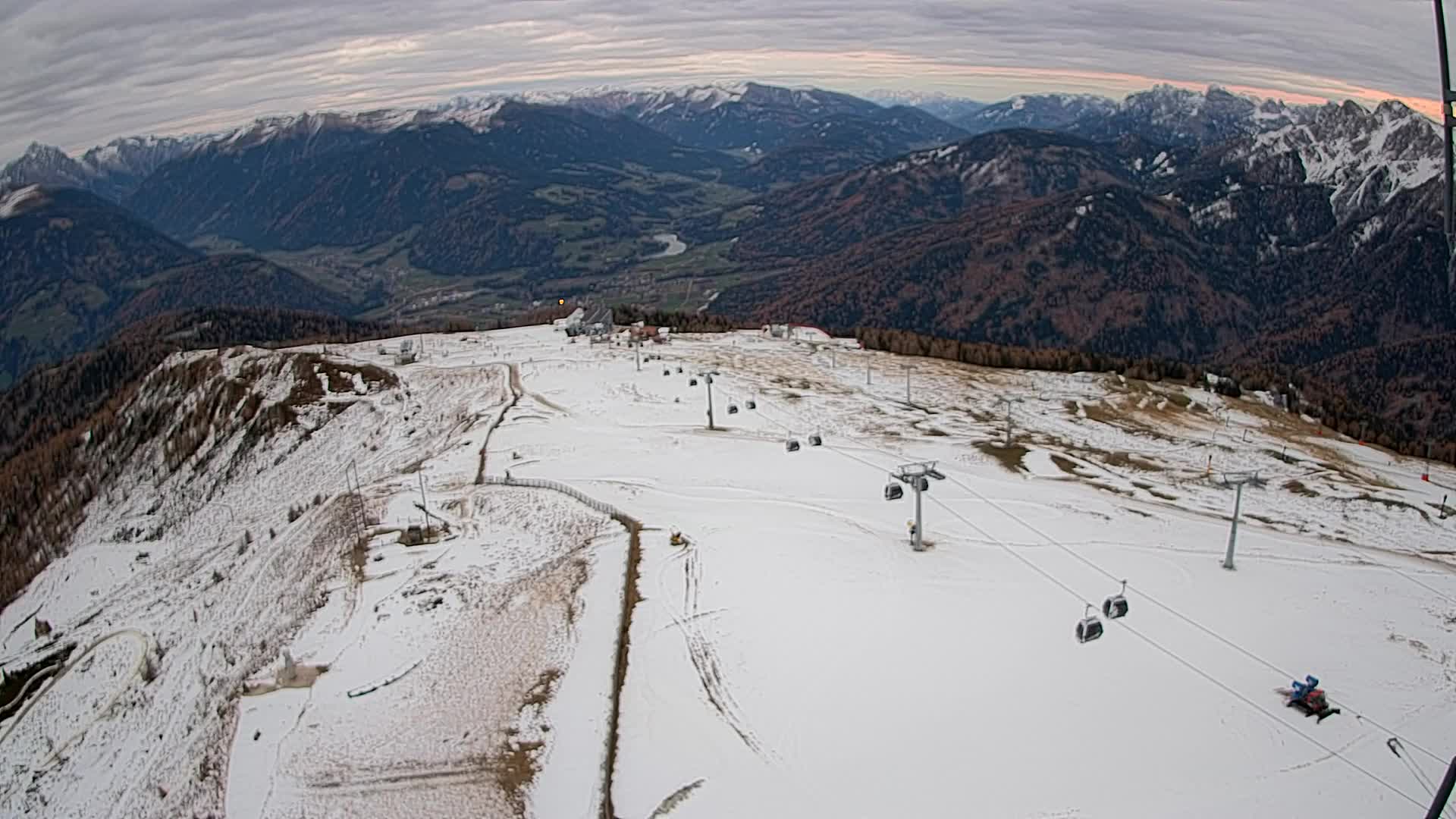 Kronplatz vrh | pogled na Valdaoro – Olang