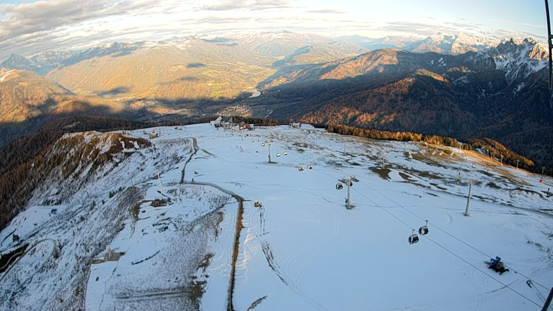 Kronplatz vrh | pogled na Valdaoro – Olang
