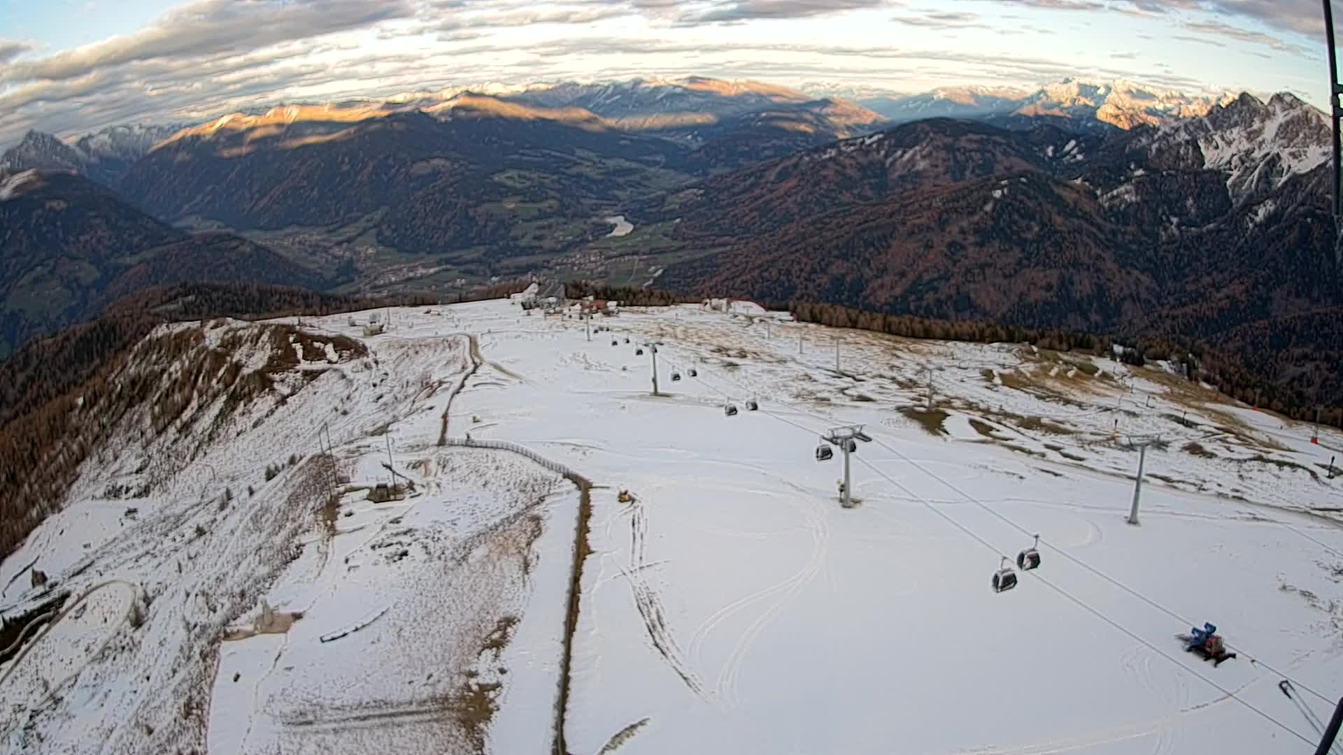 Kronplatz vrh | pogled na Valdaoro – Olang