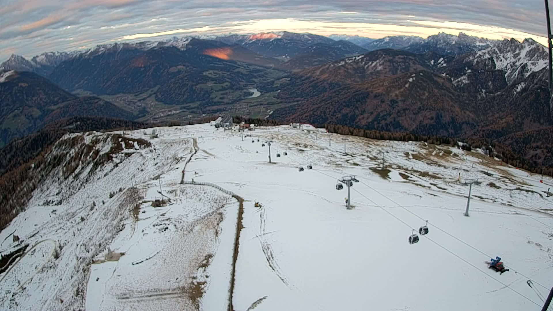 Cima Kronplatz | vista a Valdaora – Olang