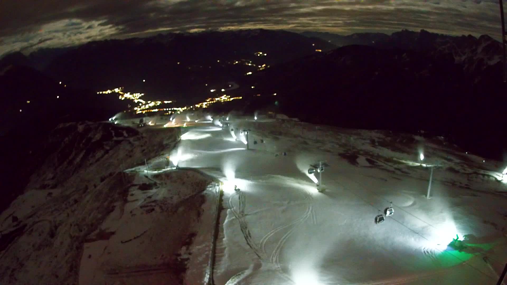 Kronplatz-Gipfel | Blick nach Olang – Valdaora