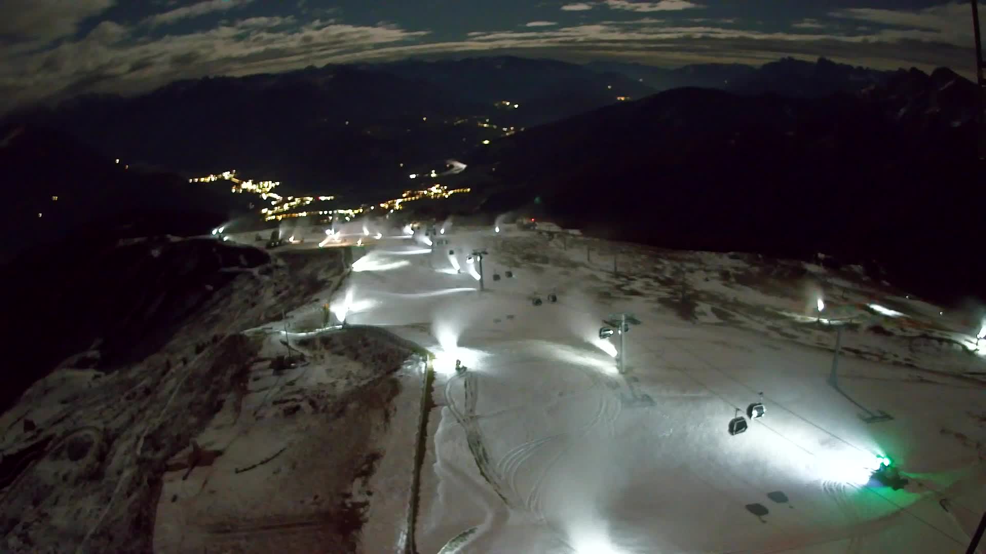 Kronplatz vrh | pogled na Valdaora – Olang