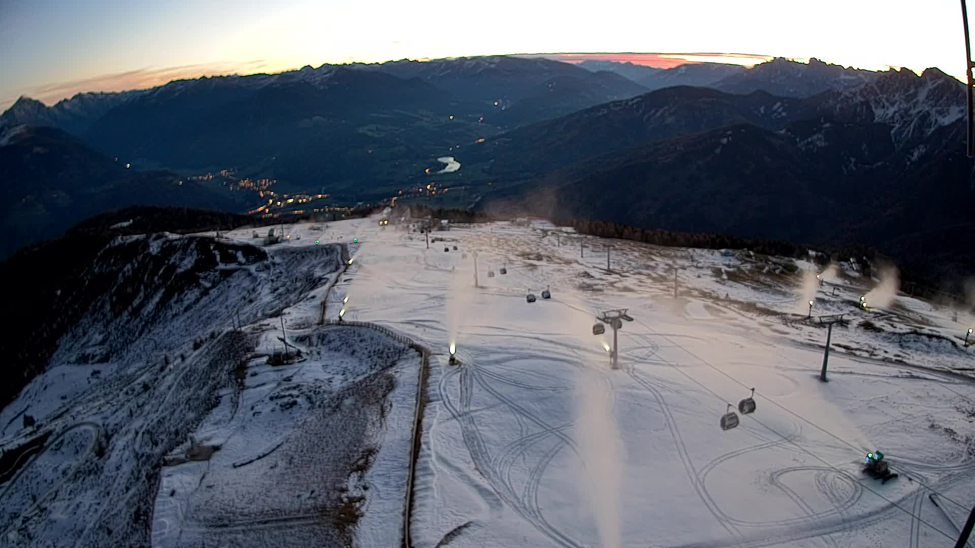Cima Kronplatz | vista a Valdaora – Olang