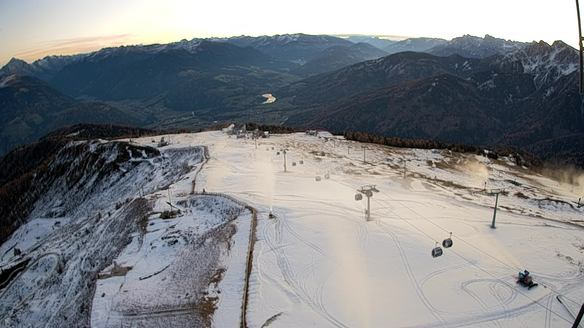 Kronplatz vrh | pogled na Valdaoro – Olang