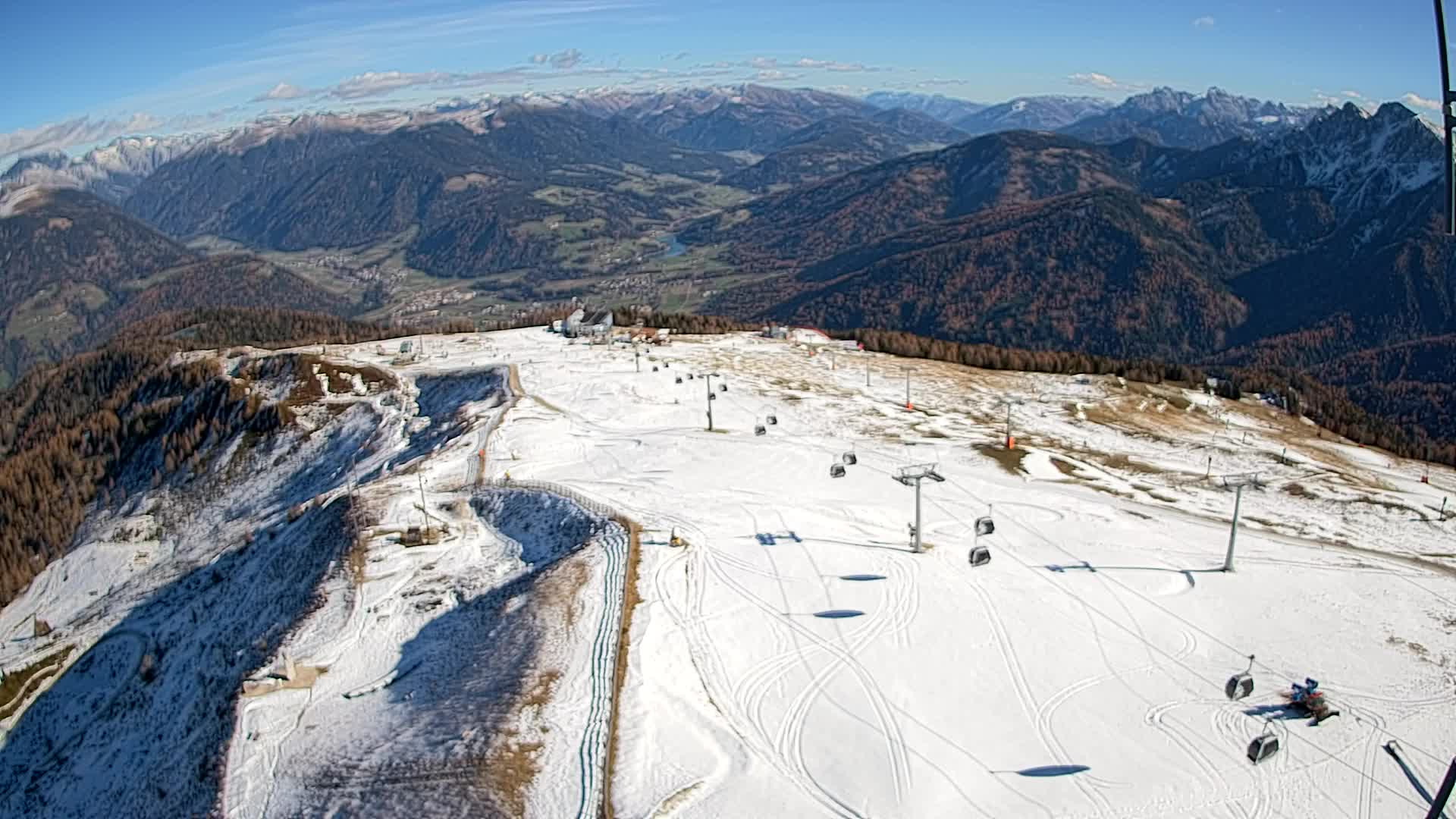Sommet du Kronplatz | vue sur Valdaora – Olang