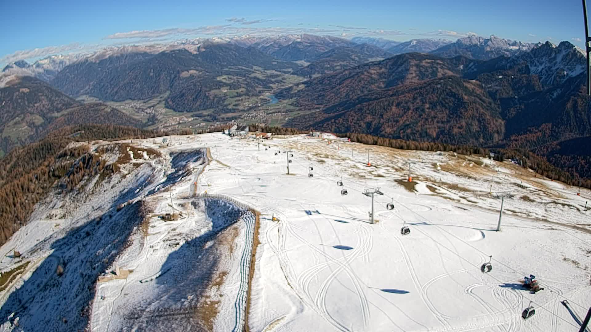 Kronplatz vrh | pogled na Valdaora – Olang