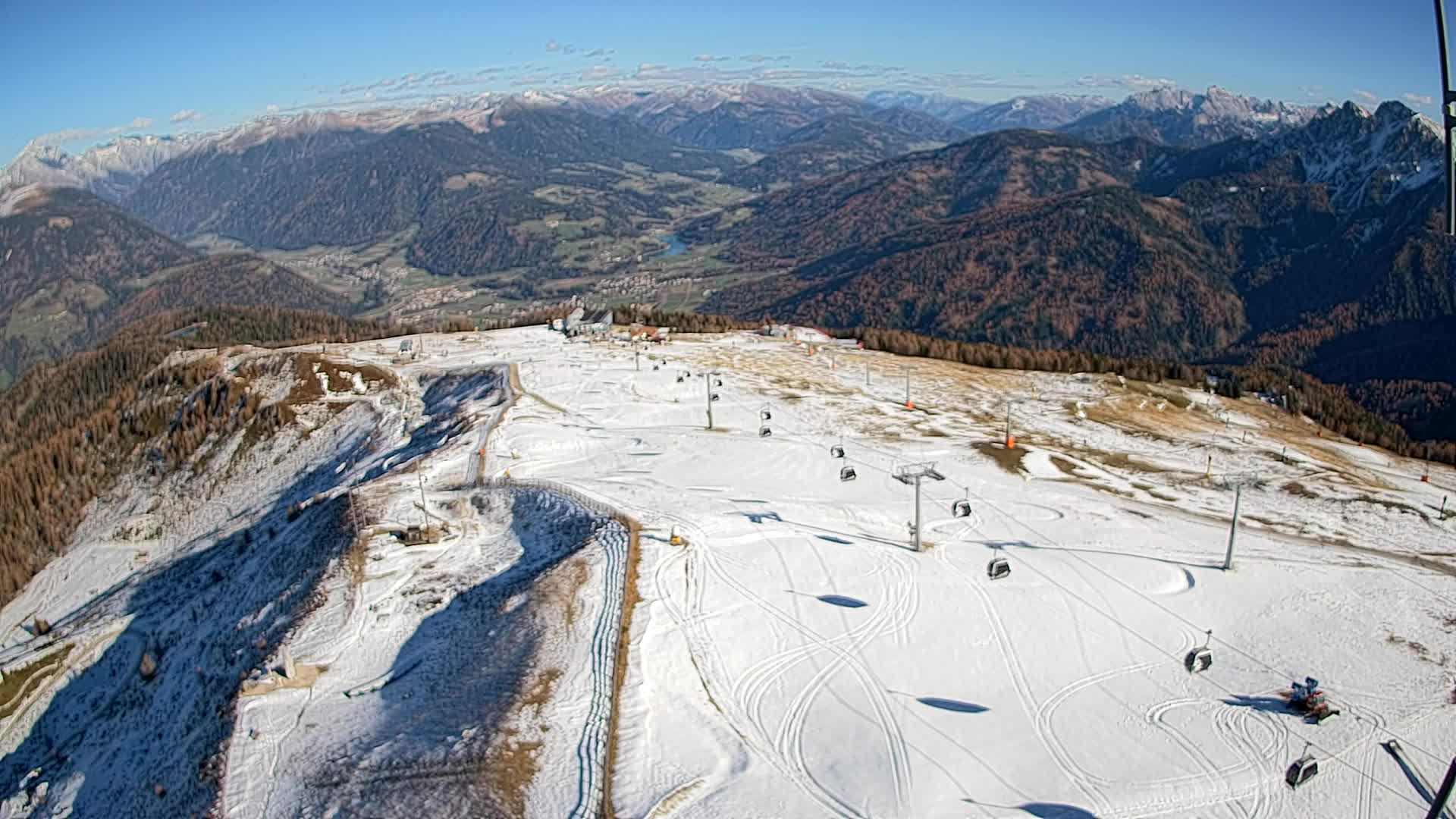 Kronplatz vrh | pogled na Valdaora – Olang