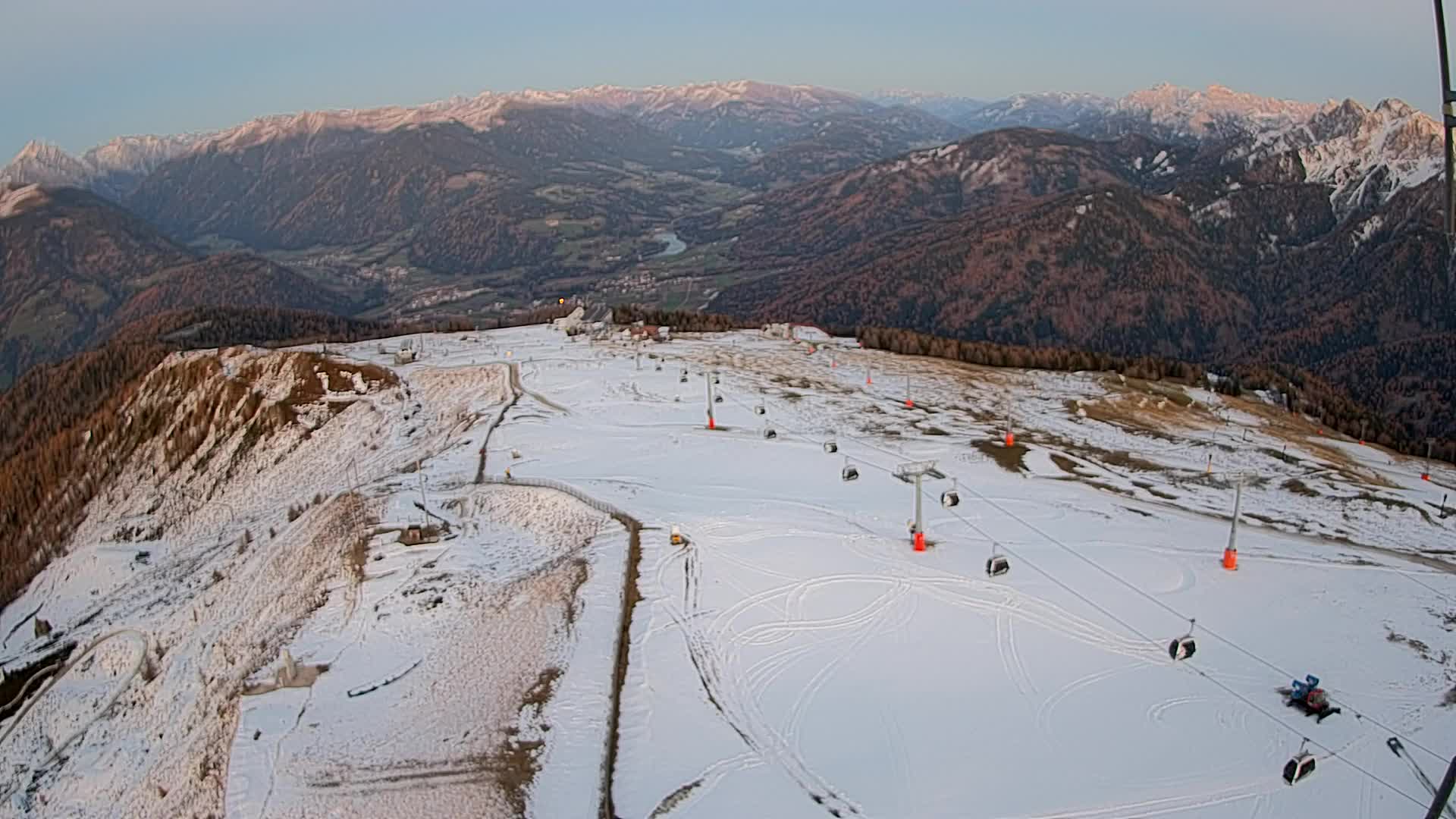 Kronplatz vrh | pogled na Valdaora – Olang