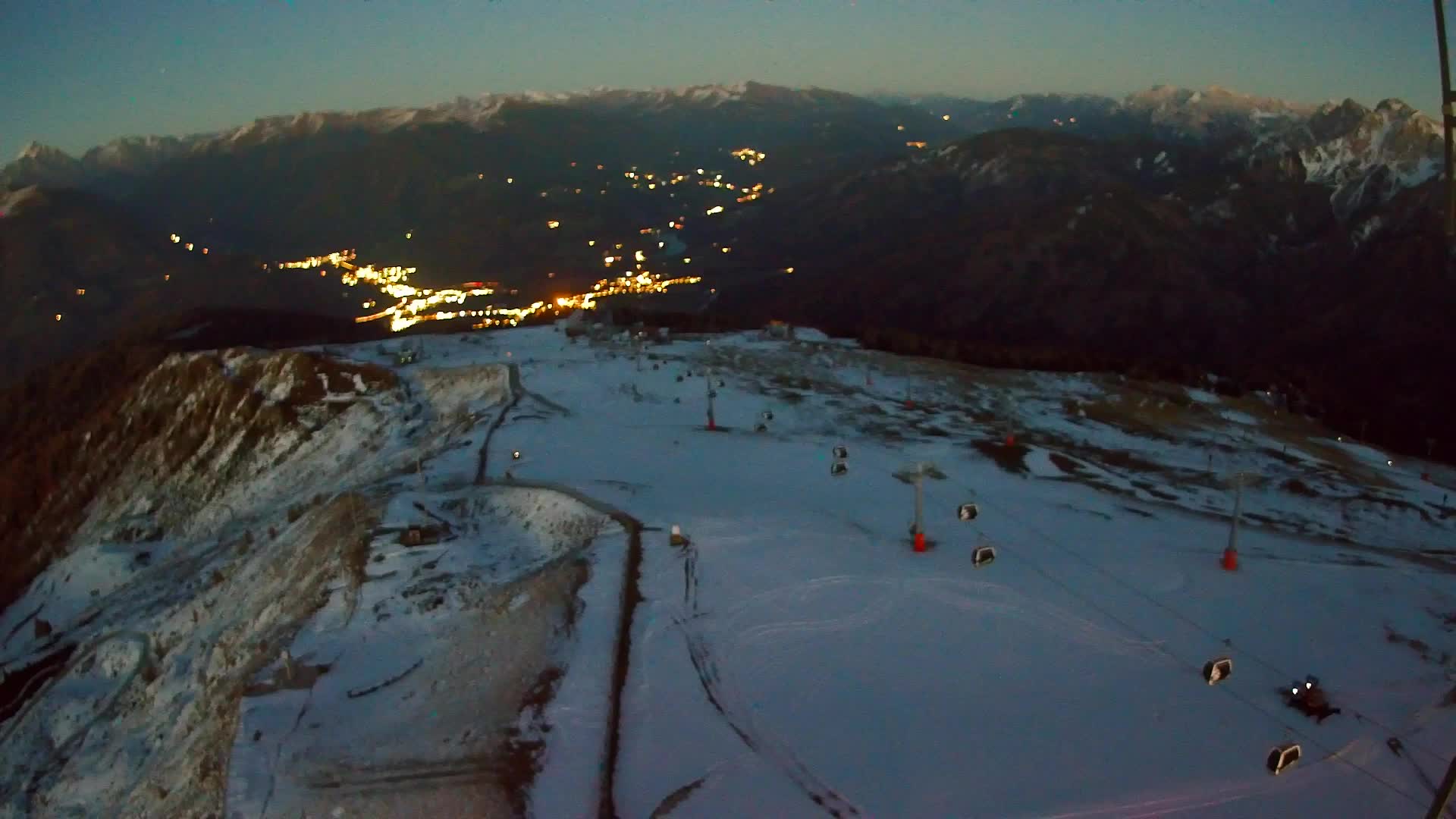 Kronplatz vrh | pogled na Valdaora – Olang