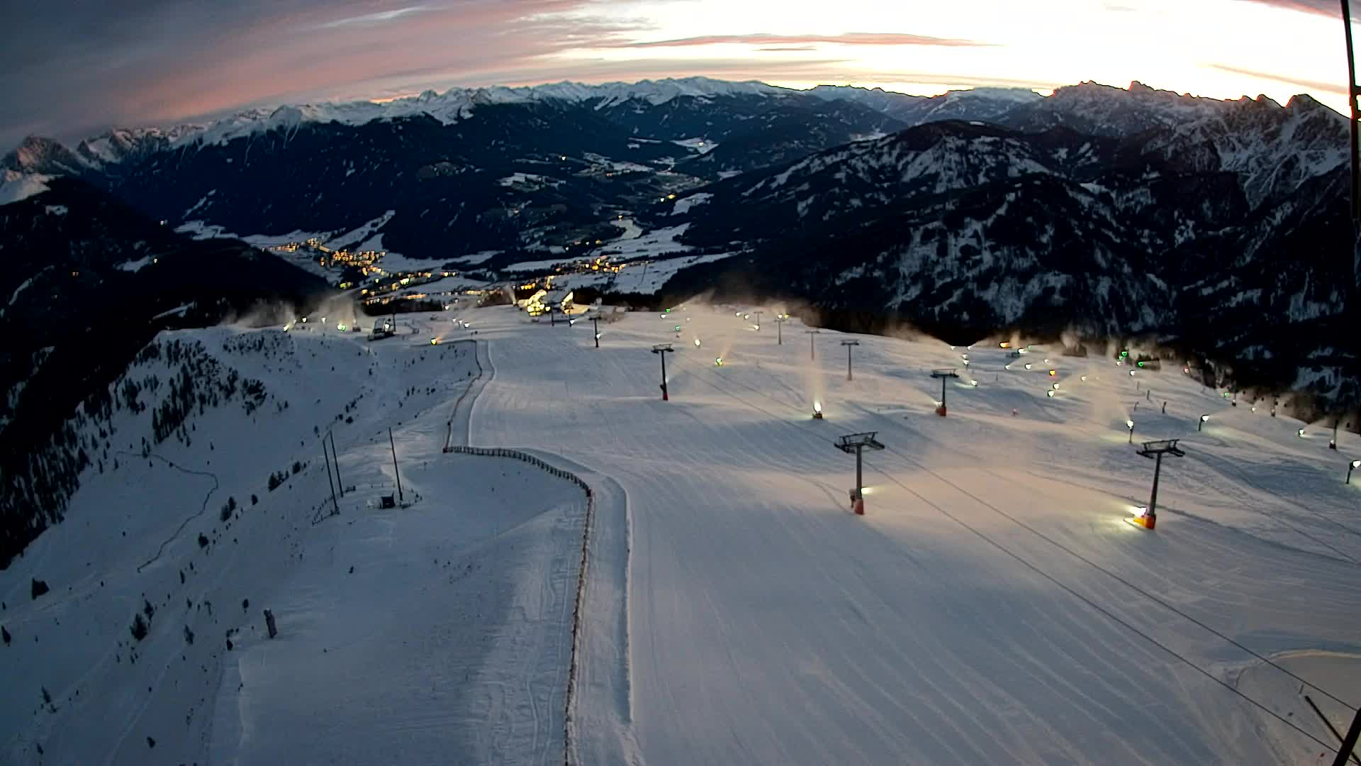 Kronplatz vrh | pogled na Valdaoro – Olang