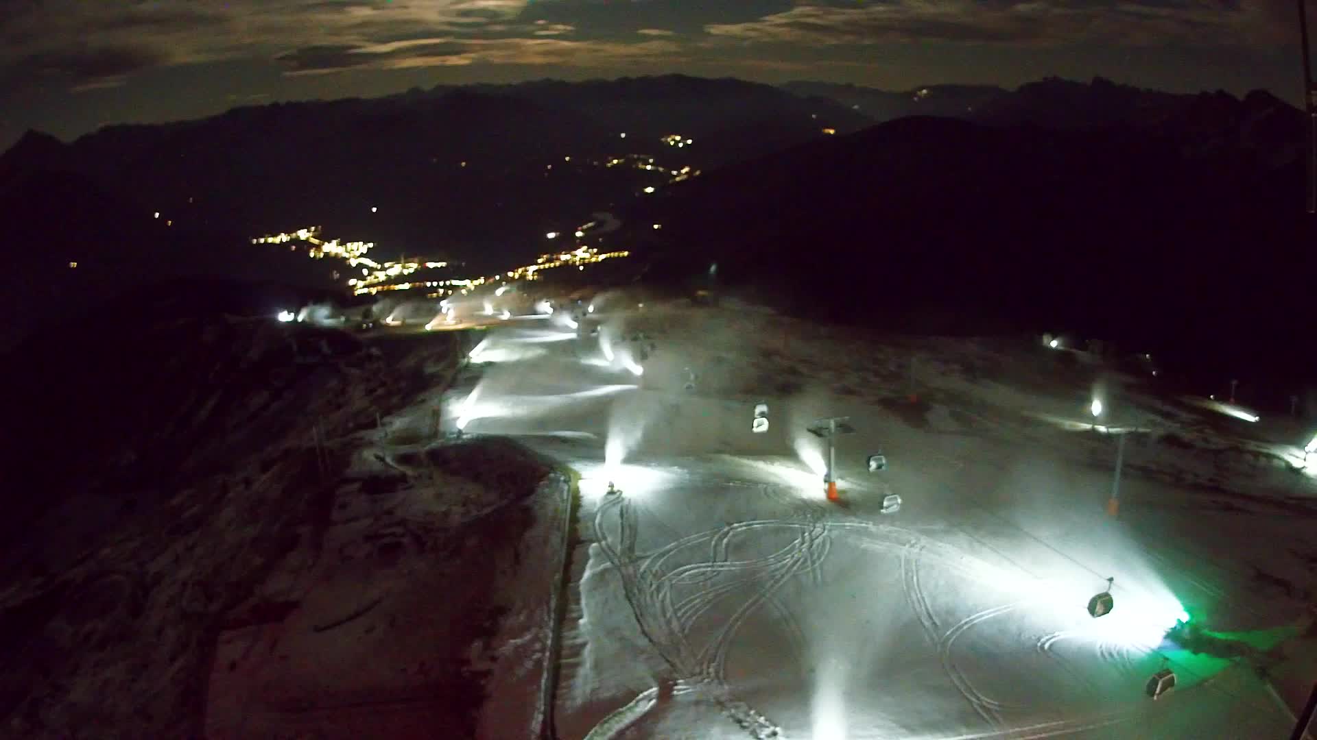 Kronplatz-Gipfel | Blick nach Olang – Valdaora