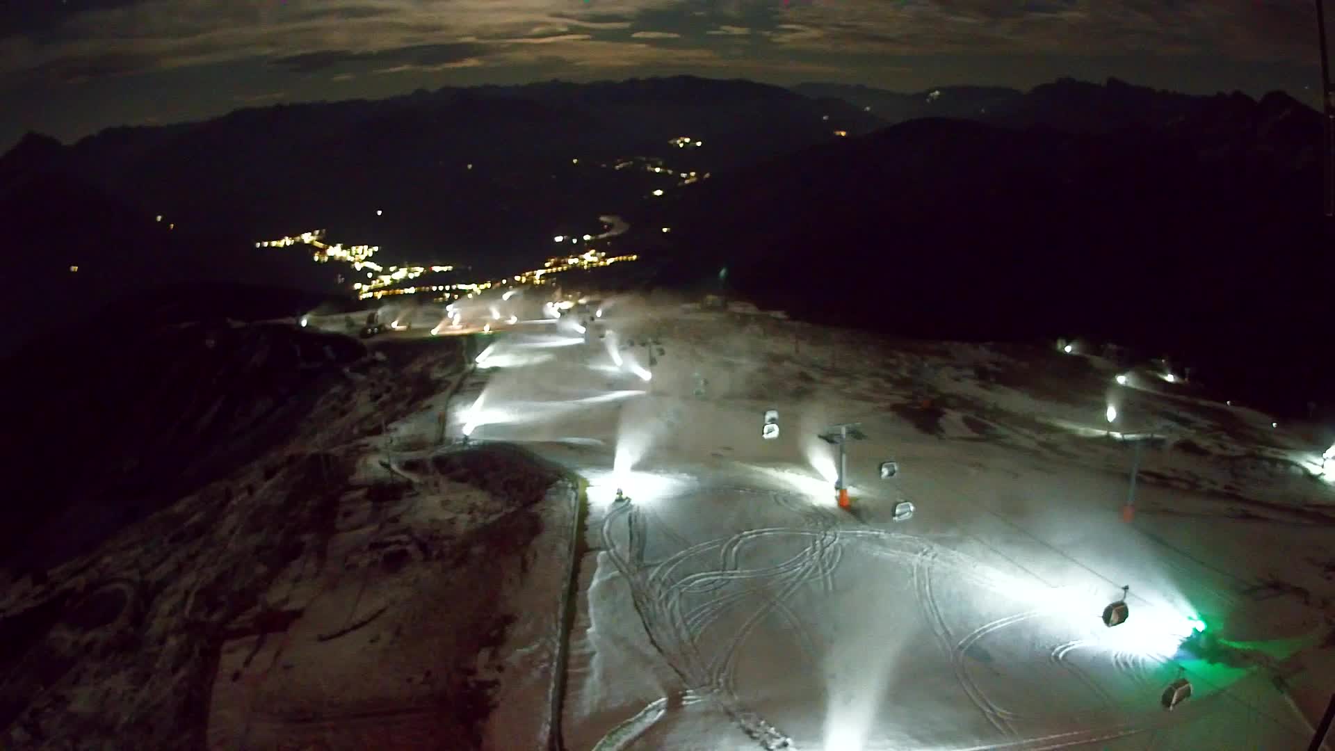Sommet du Kronplatz | vue sur Valdaora – Olang