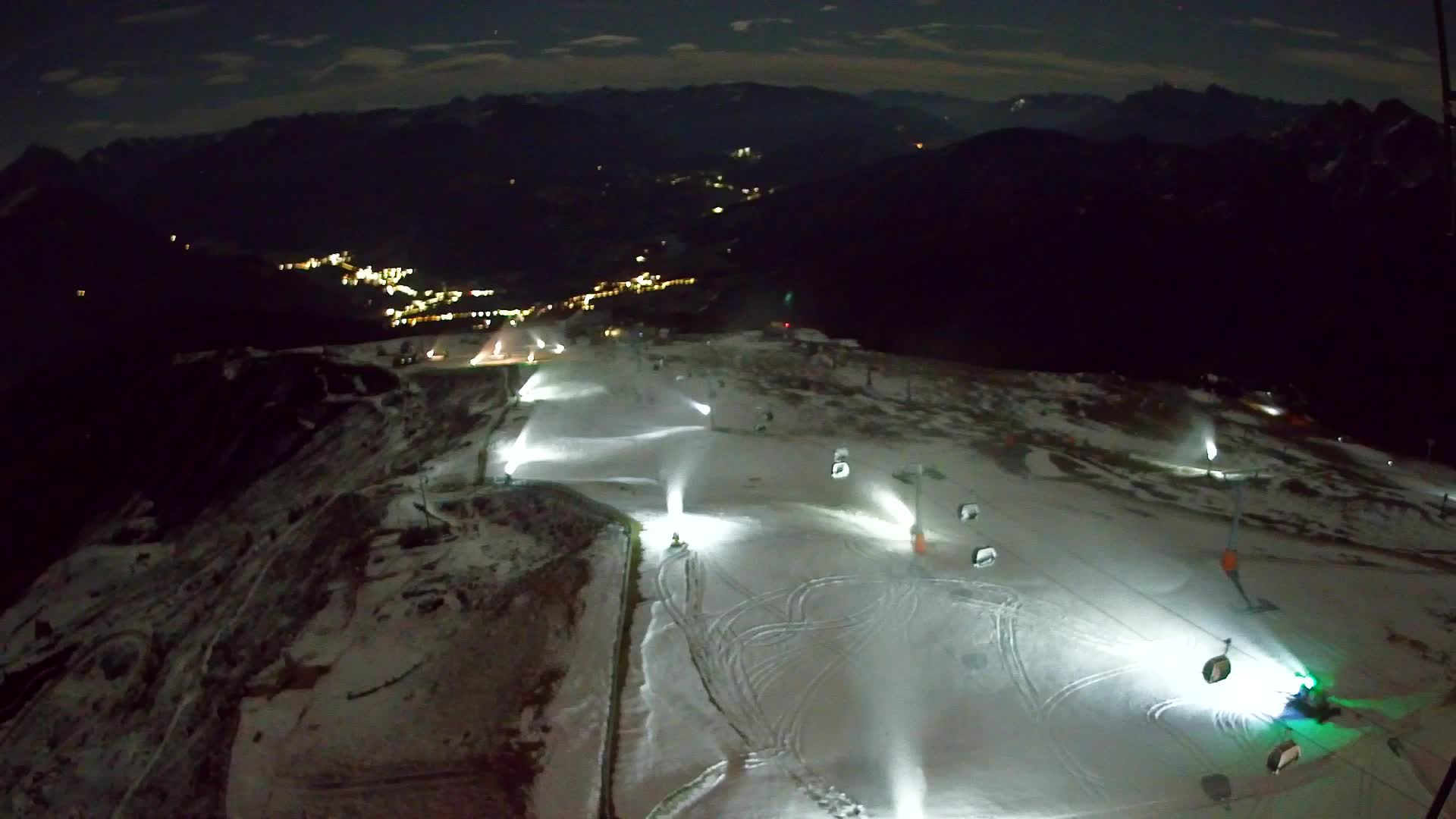 Kronplatz vrh | pogled na Valdaora – Olang