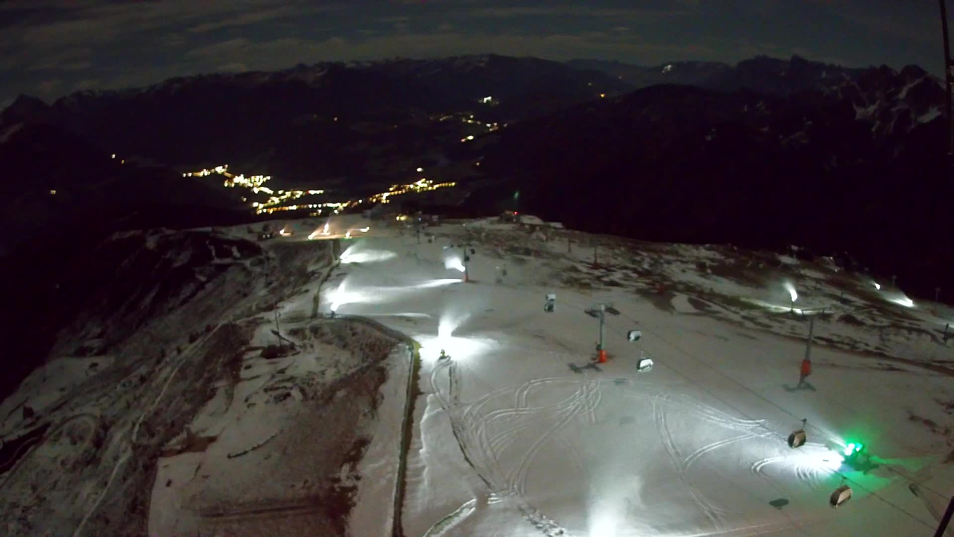 Kronplatz-Gipfel | Blick nach Olang – Valdaora
