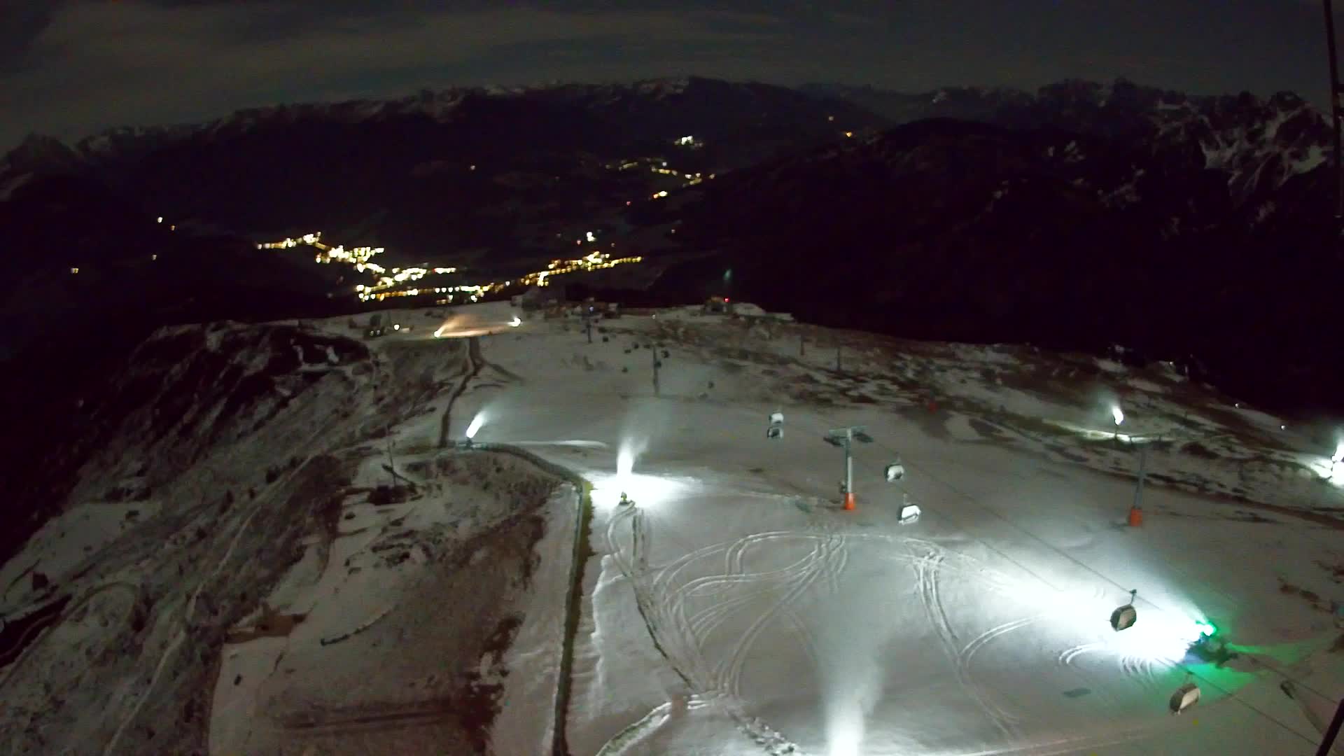 Kronplatz vrh | pogled na Valdaora – Olang