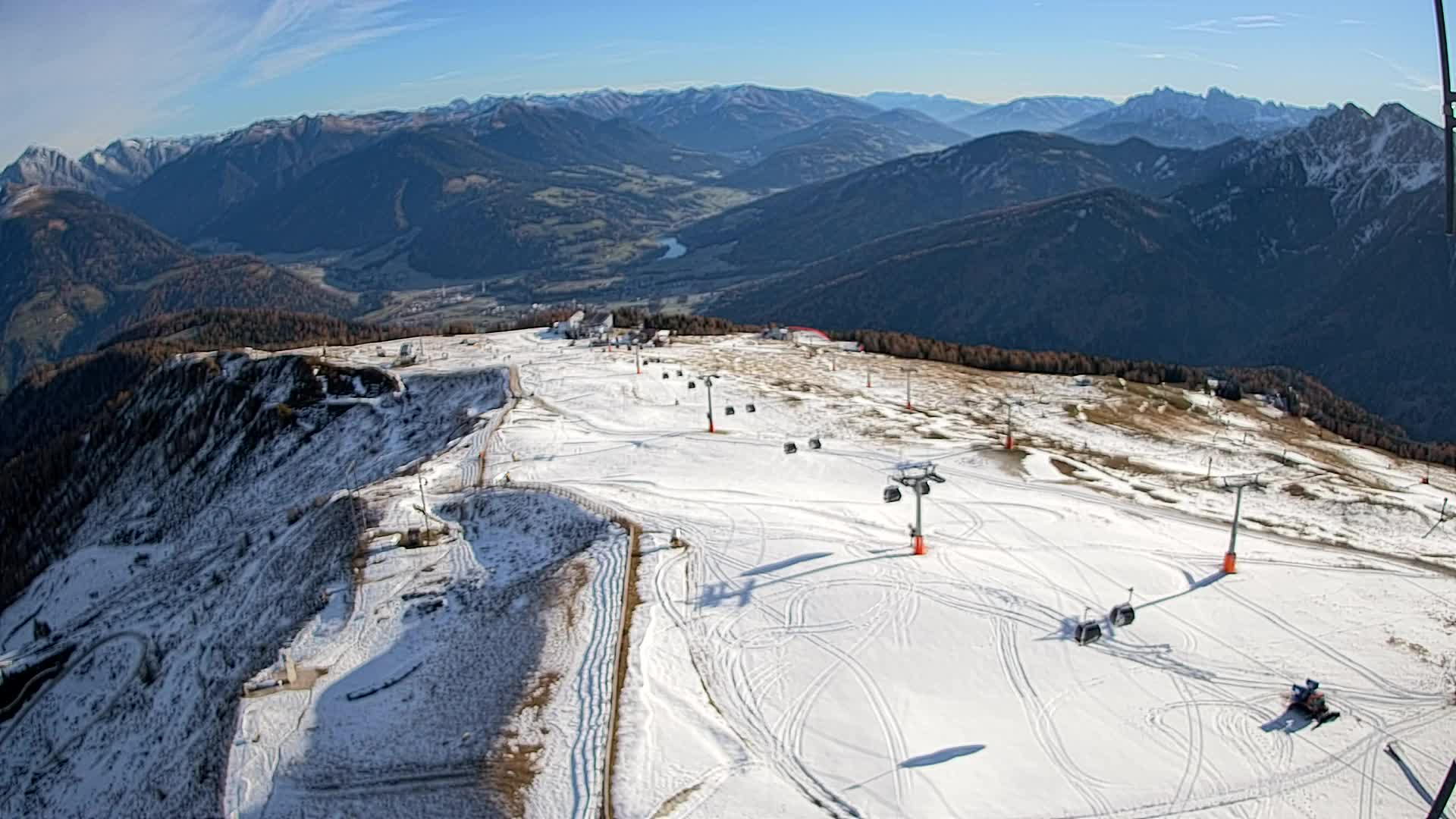 Sommet du Kronplatz | vue sur Valdaora – Olang