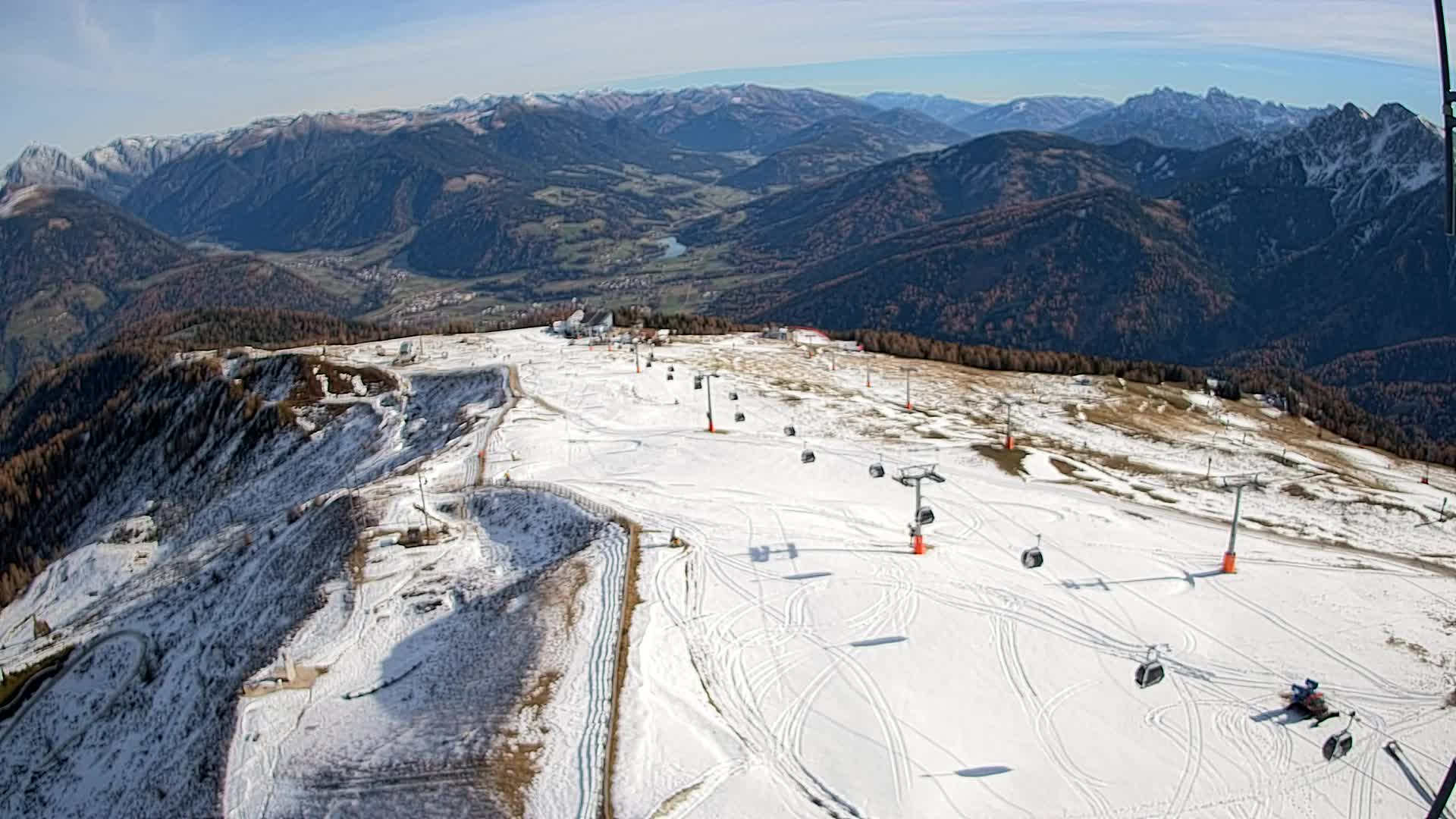 Sommet du Kronplatz | vue sur Valdaora – Olang