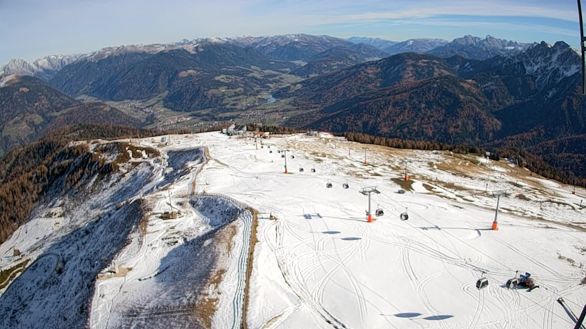 Kronplatz vrh | pogled na Valdaora – Olang