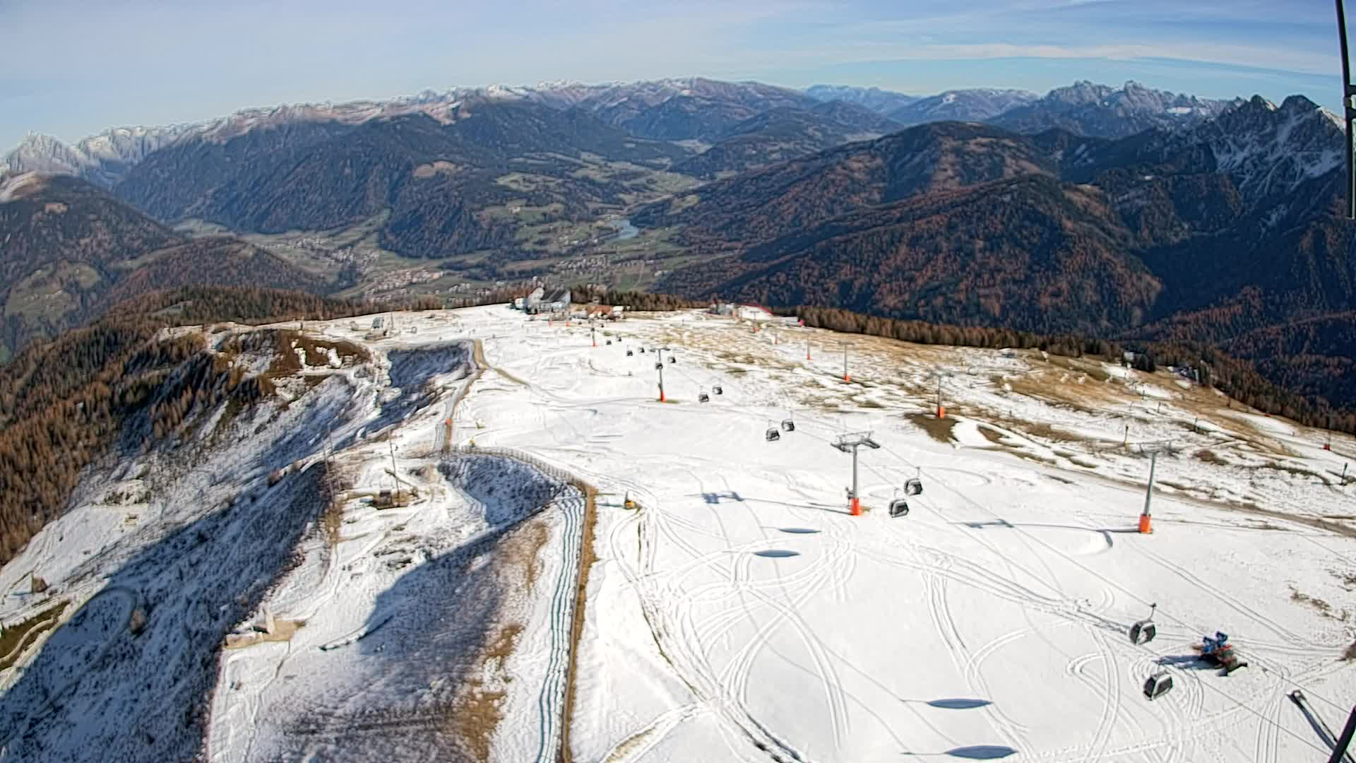 Sommet du Kronplatz | vue sur Valdaora – Olang