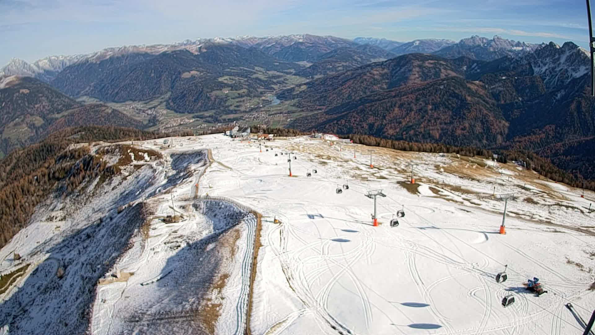 Sommet du Kronplatz | vue sur Valdaora – Olang