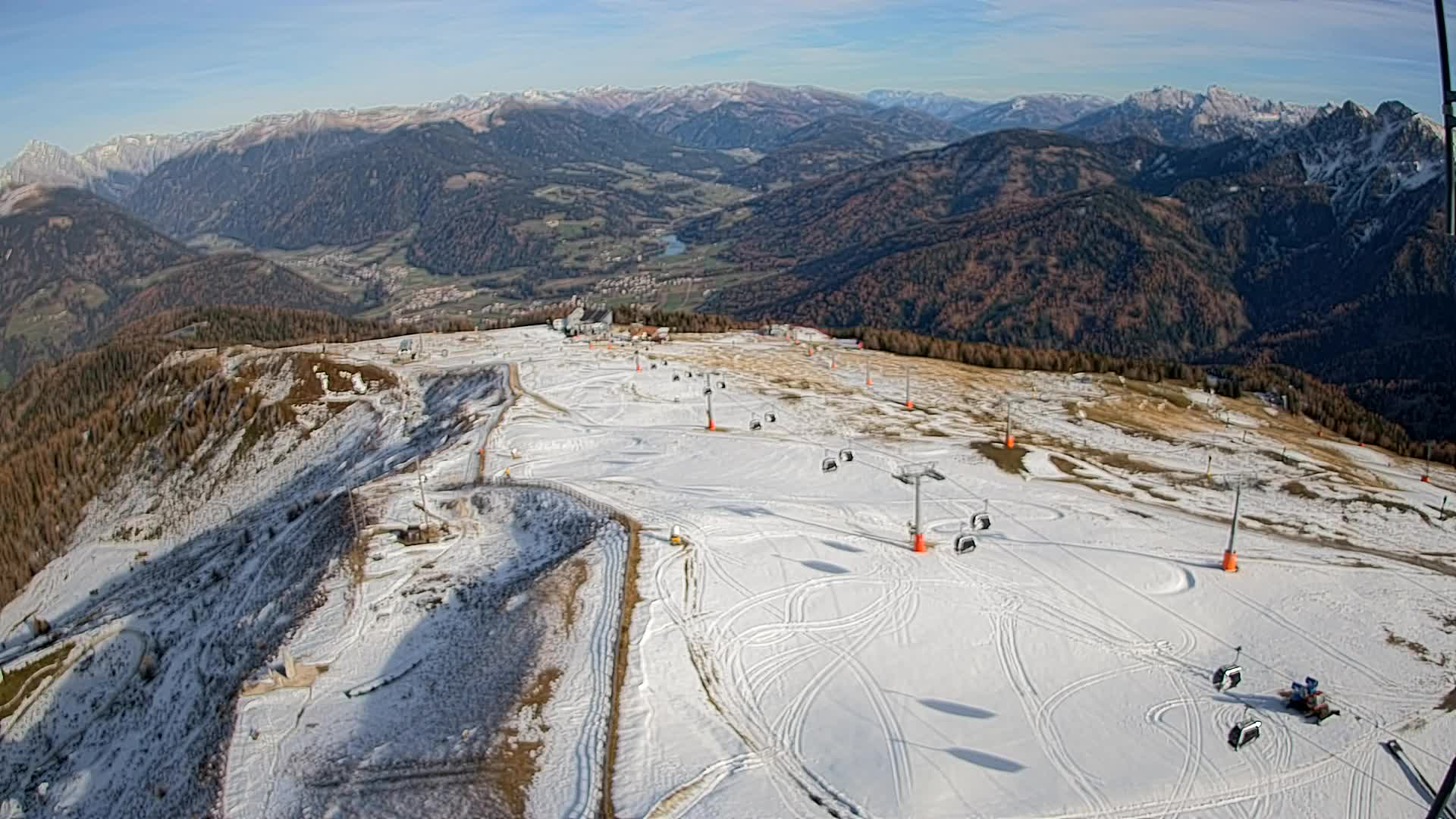 Kronplatz vrh | pogled na Valdaora – Olang