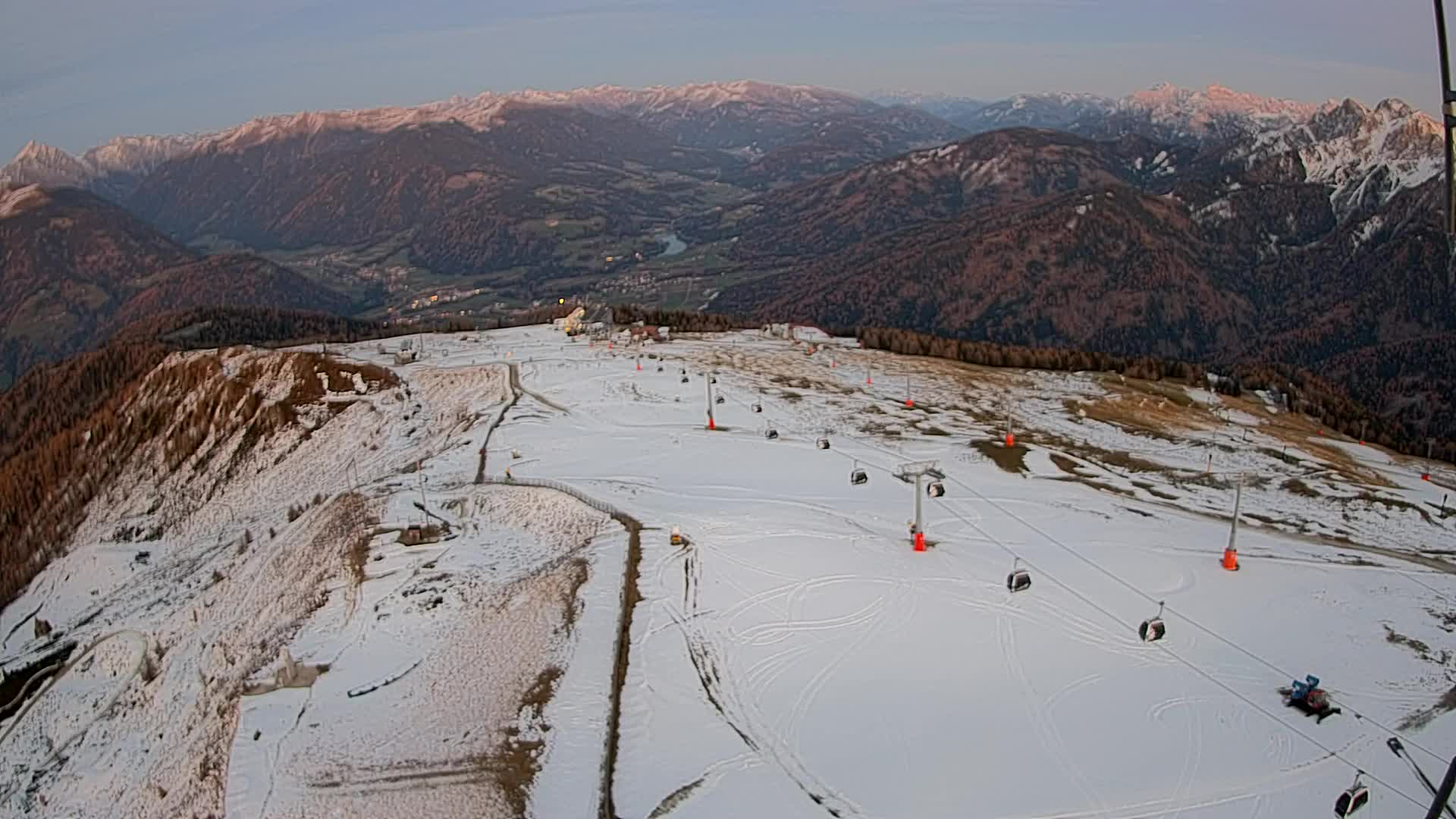 Kronplatz vrh | pogled na Valdaoro – Olang