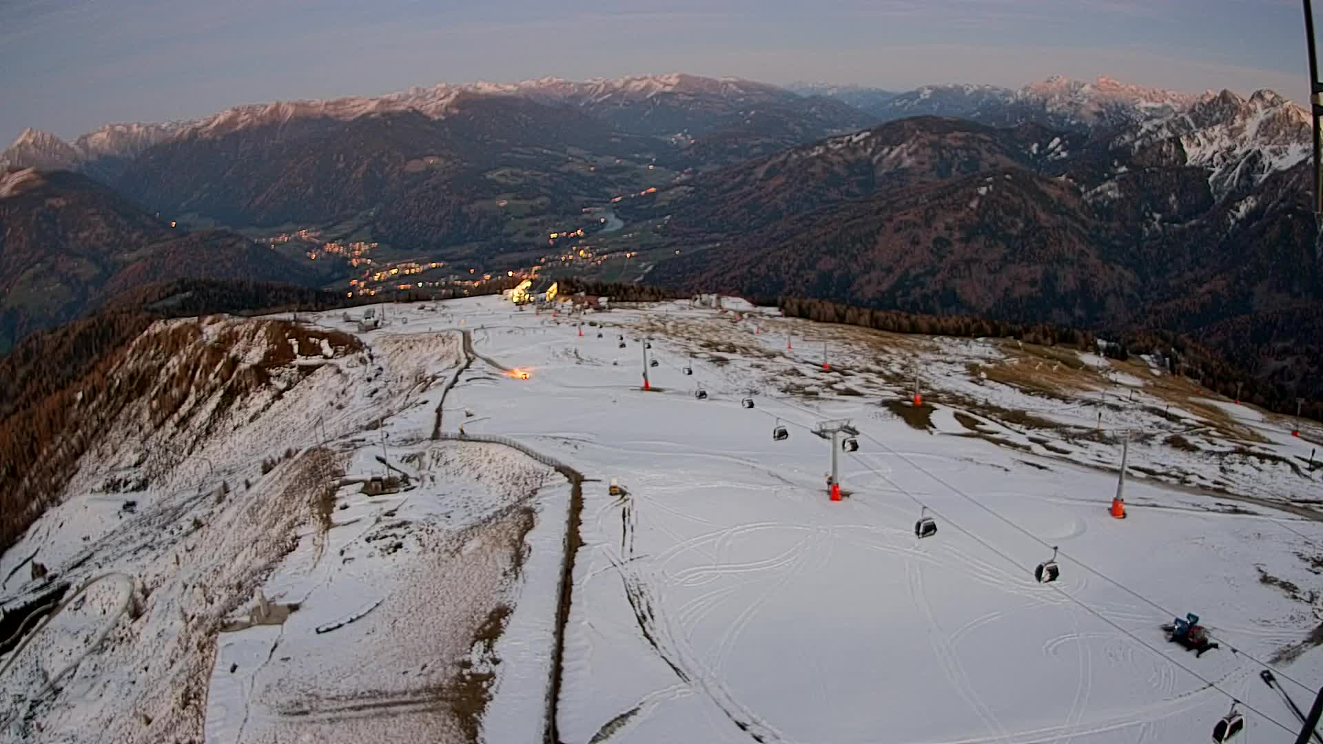 Kronplatz vrh | pogled na Valdaoro – Olang