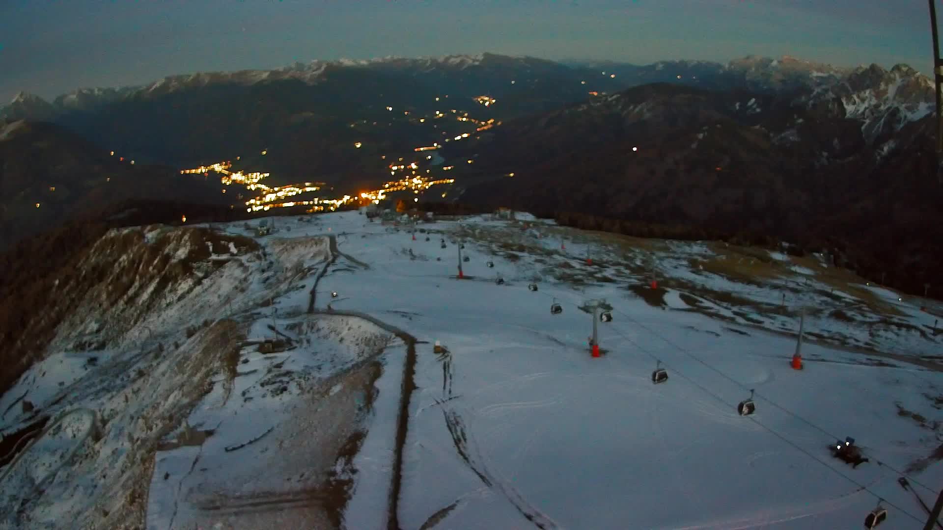 Kronplatz vrh | pogled na Valdaora – Olang