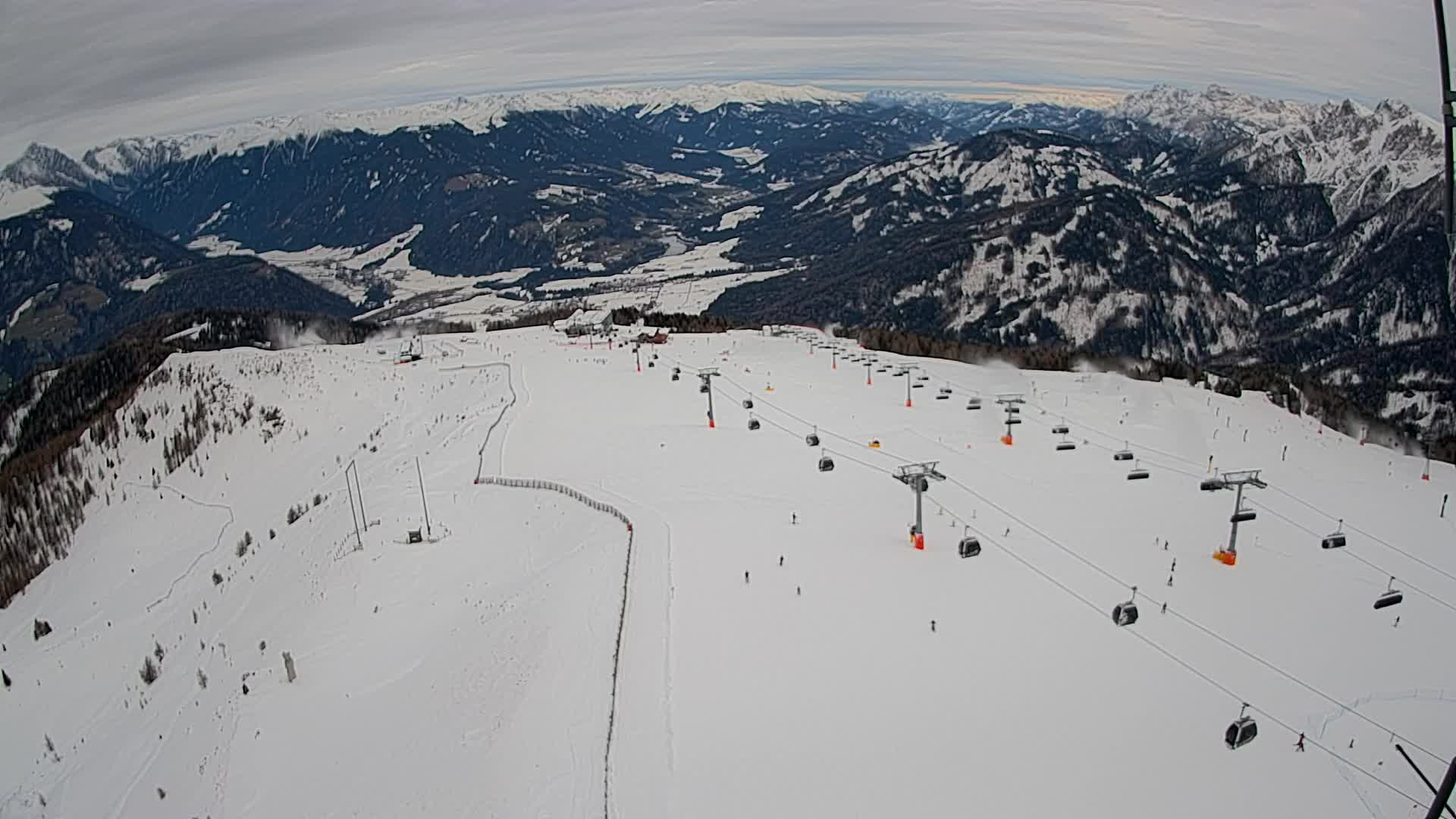 Kronplatz vrh | pogled na Valdaora – Olang